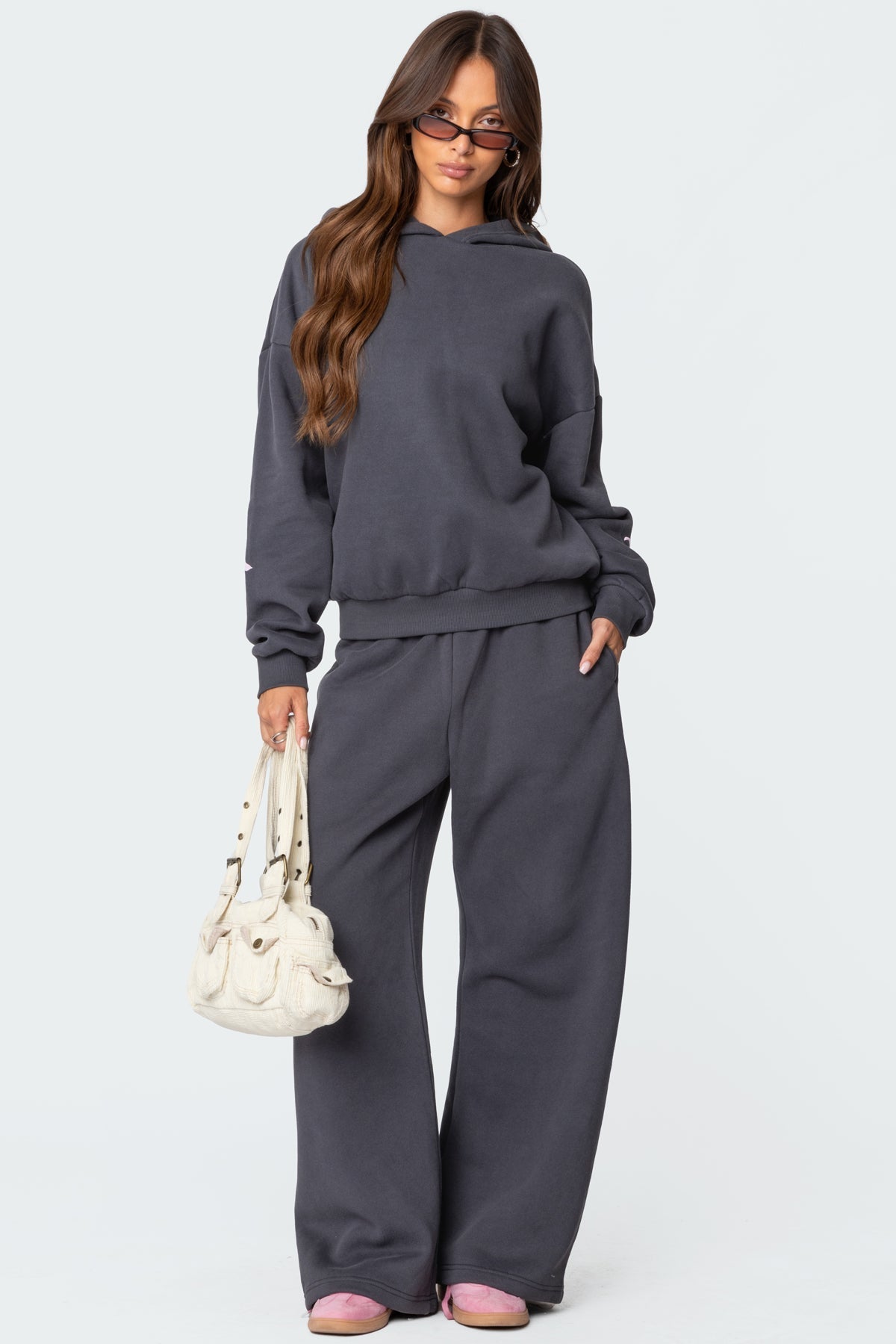Kaori | Bow Cozy Set Grey
