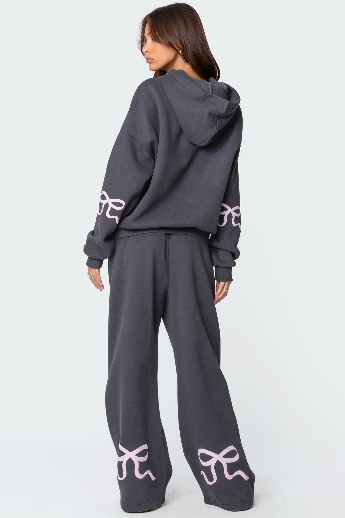 Kaori | Bow Cozy Set Grey