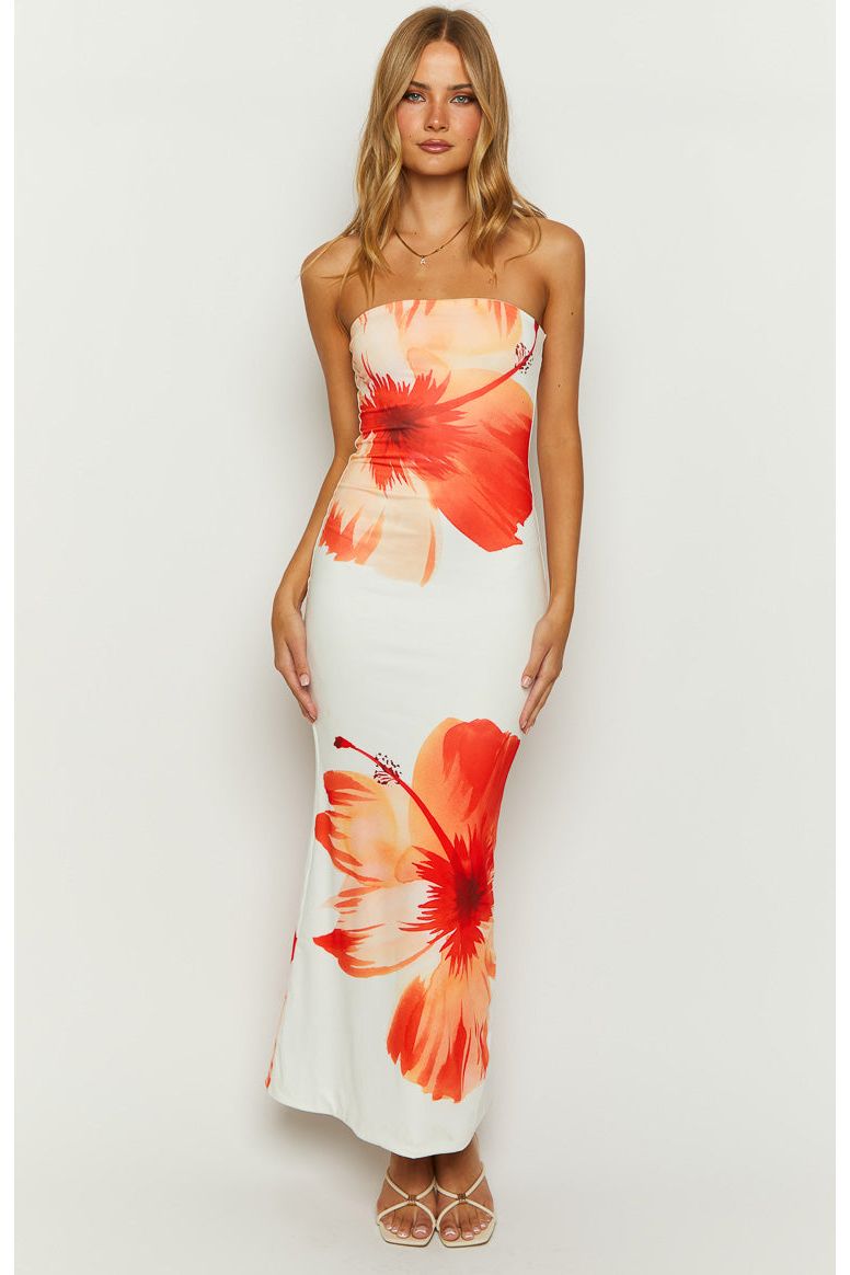 Indigo | Floral Maxi Dress
