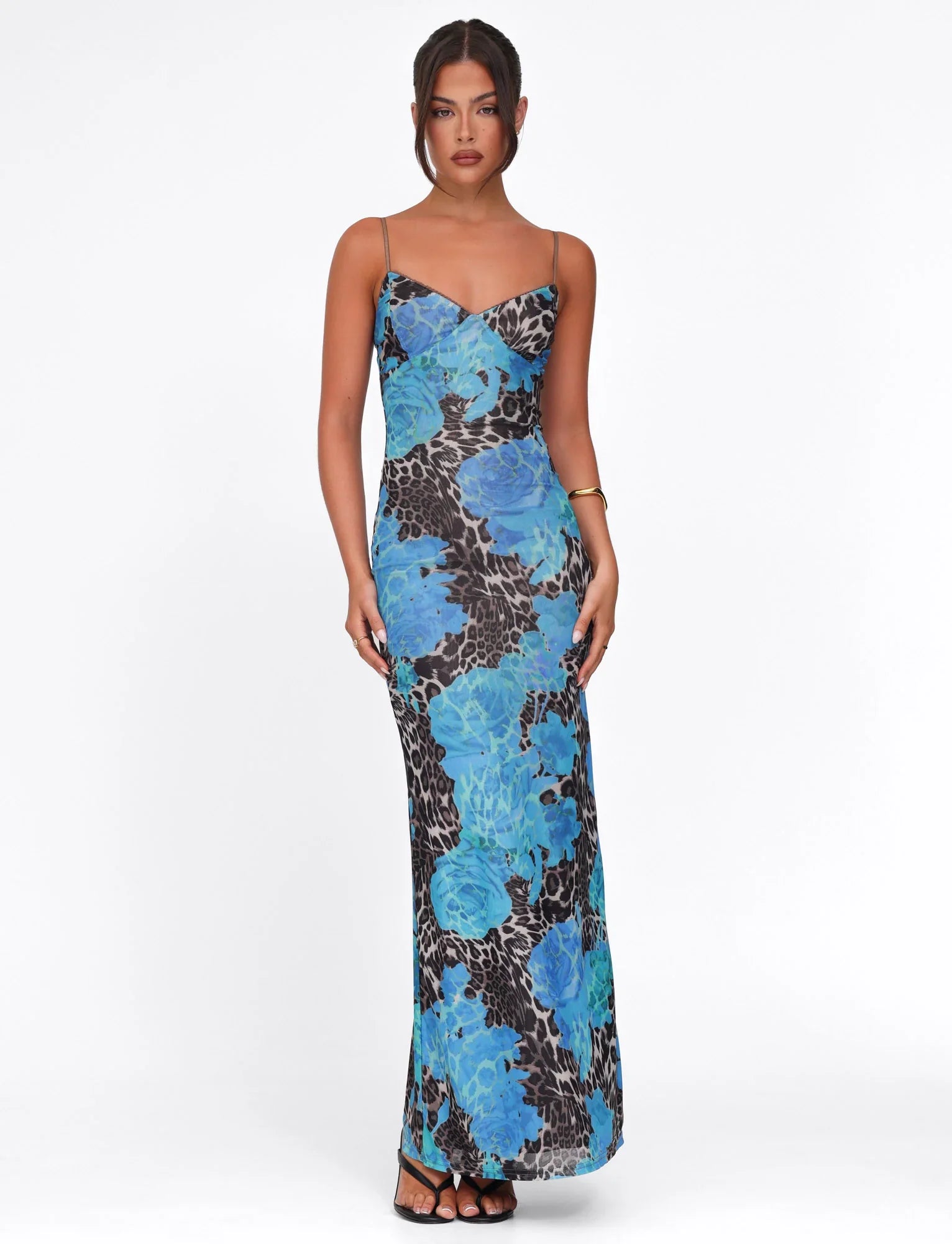 Arden | Bold Floral Maxi Dress