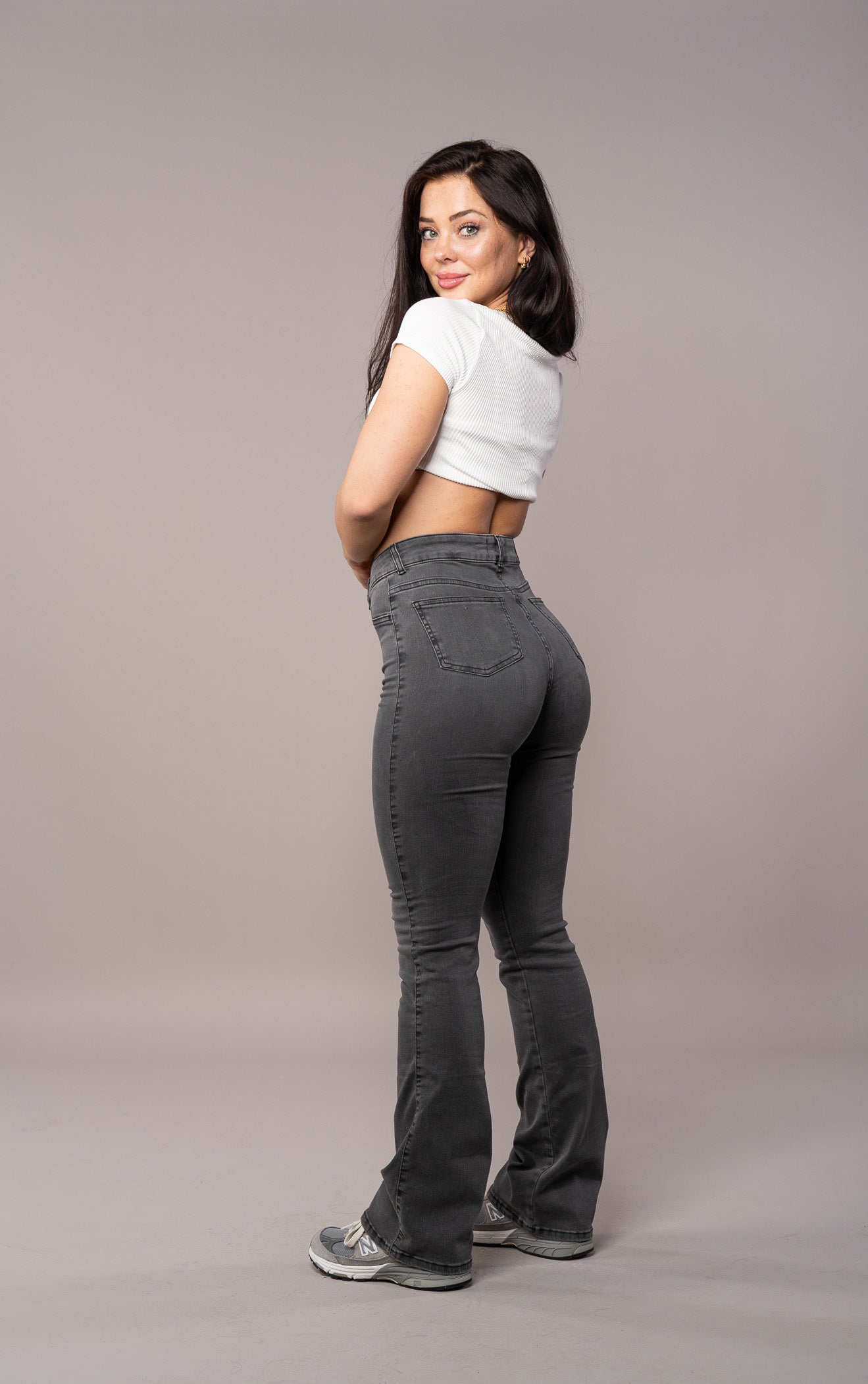 Phaedra | Curve Love Jeans Dark Grey