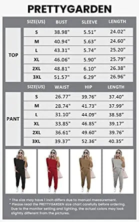 Chichi Women's Two Piece Lounge Sets Spring Summer Jogger Pants Vacation Outfits Travel Airplane Matching Clothes