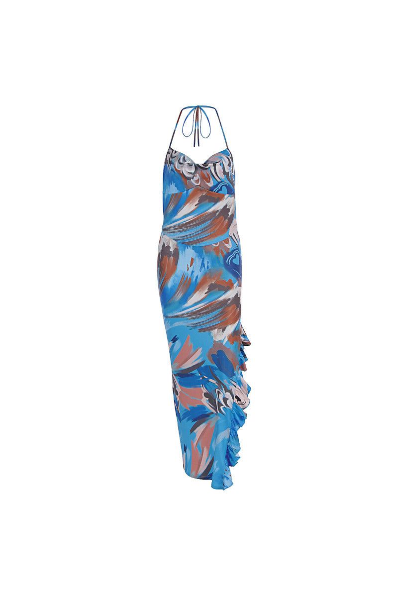 Della | Ibiza Maxi Dress Light Blue