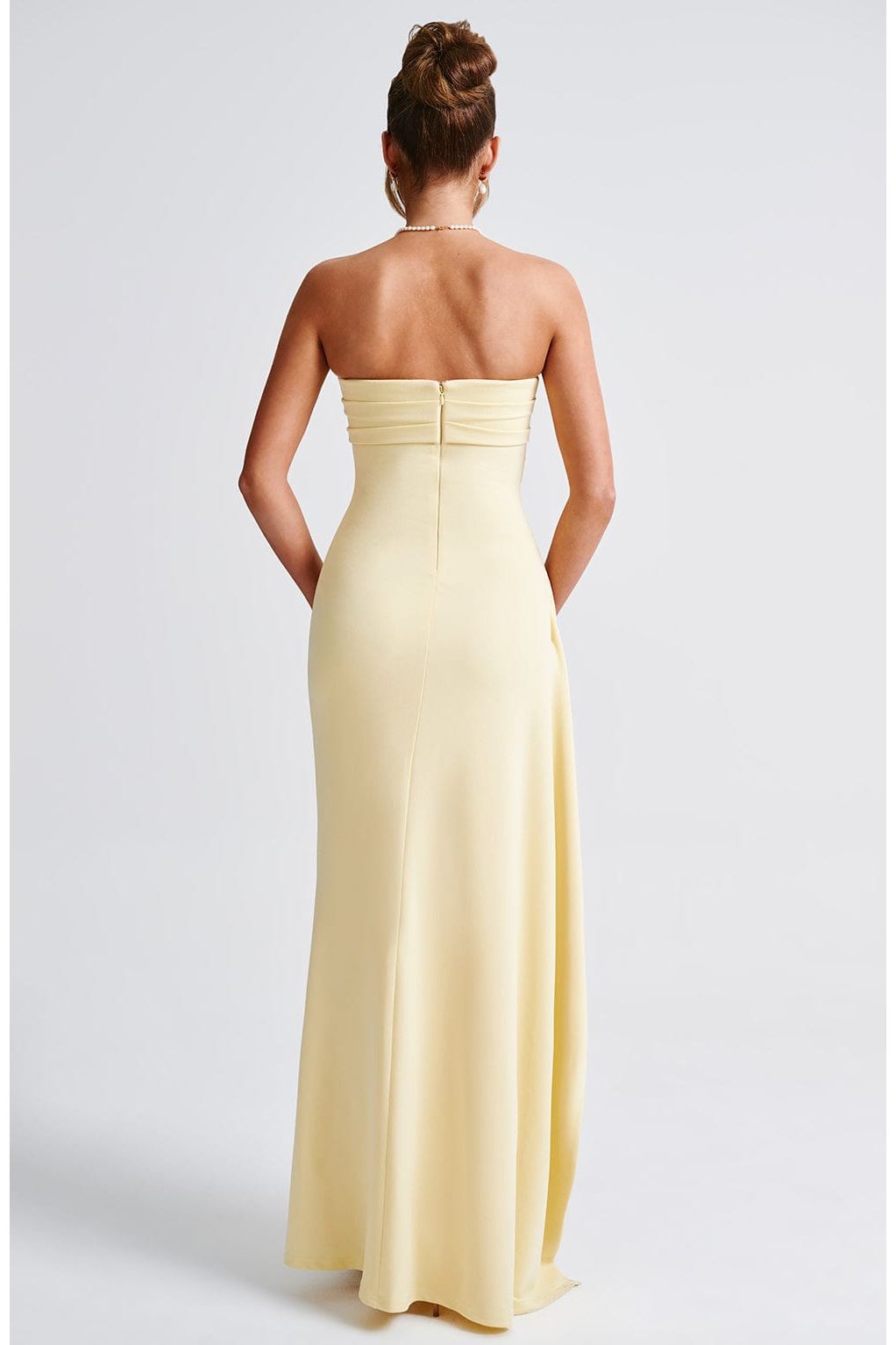 Cora | Elegant Maxi Dress Yellow