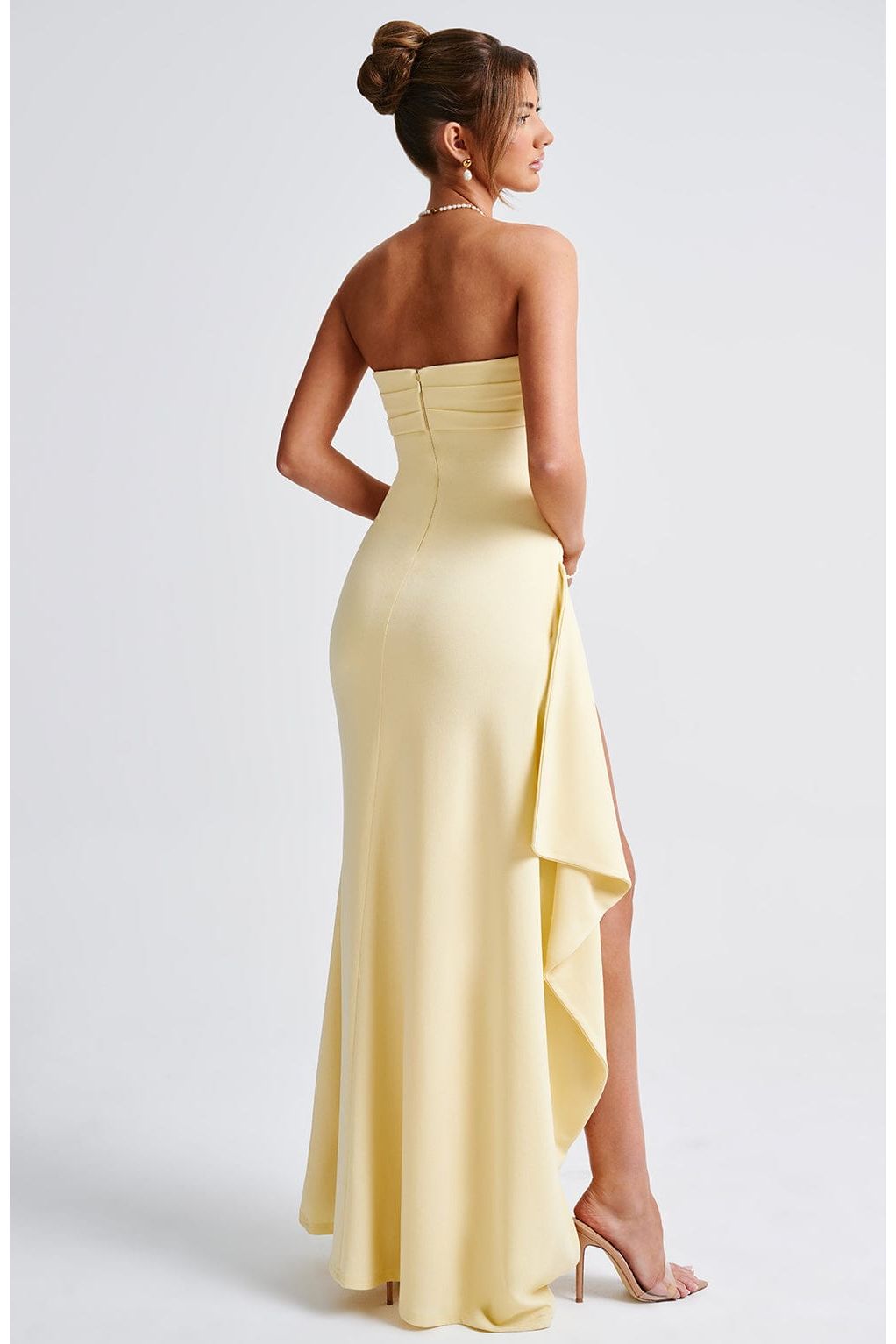 Cora | Elegant Maxi Dress Yellow