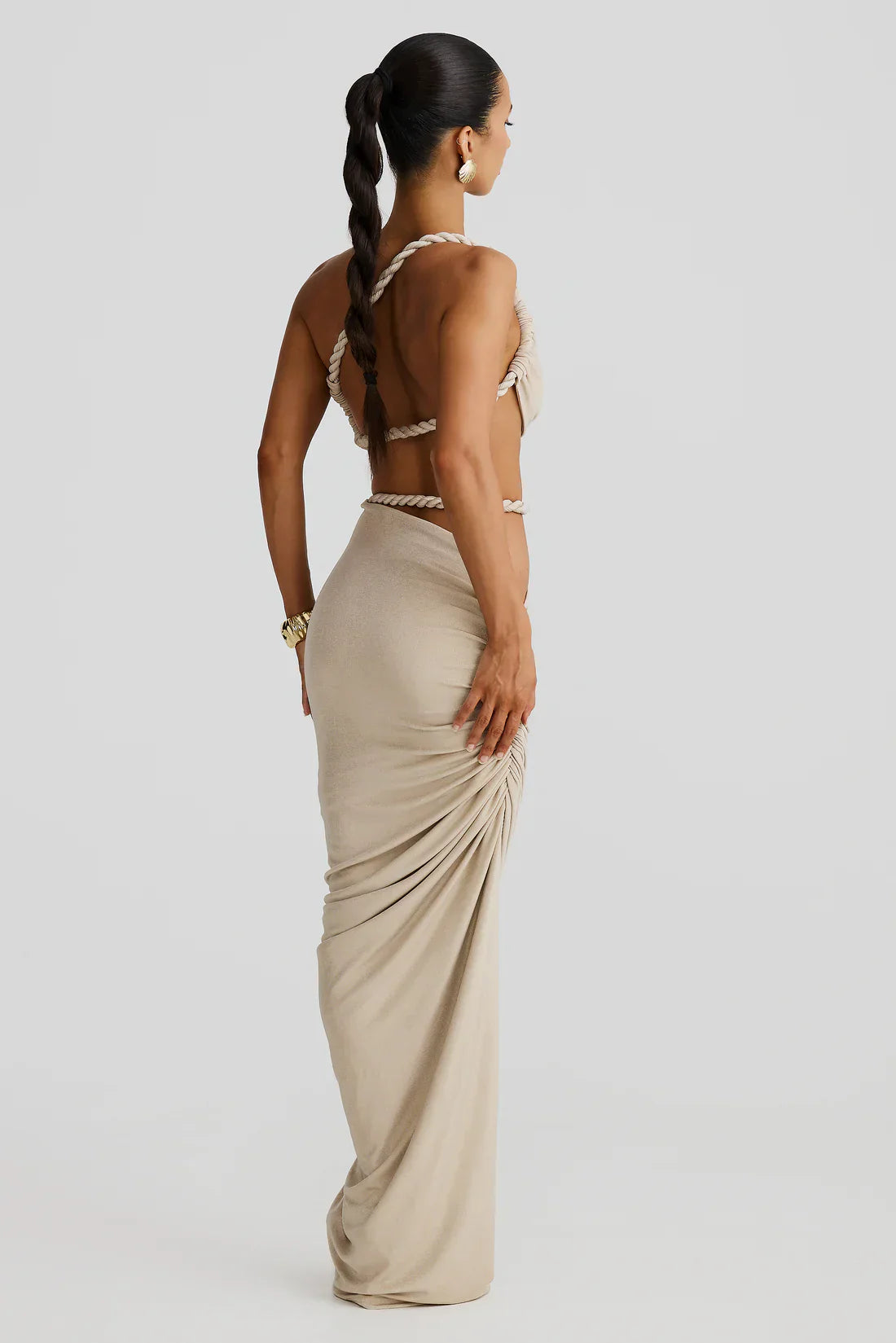 Lila | Summer Two-Piece Set Nude