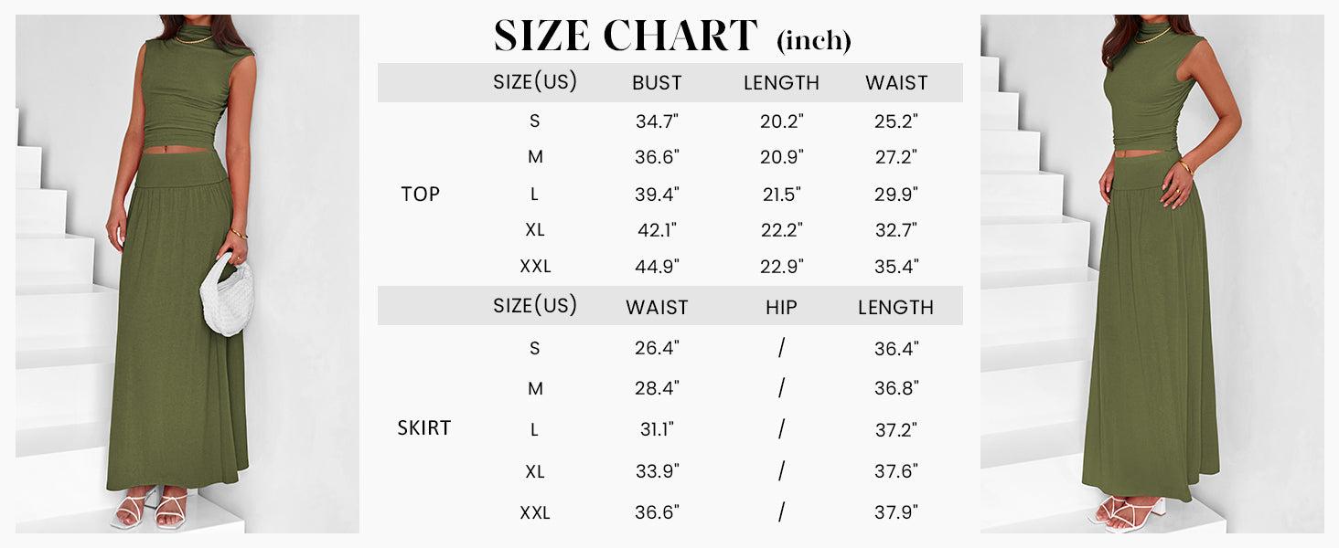 Chichi Womens Skirt Sets Summer Ruched Tank Tops Ruffle Maxi Skirts Wedding Guest Matching 2 Piece Outfits Royal Blue
