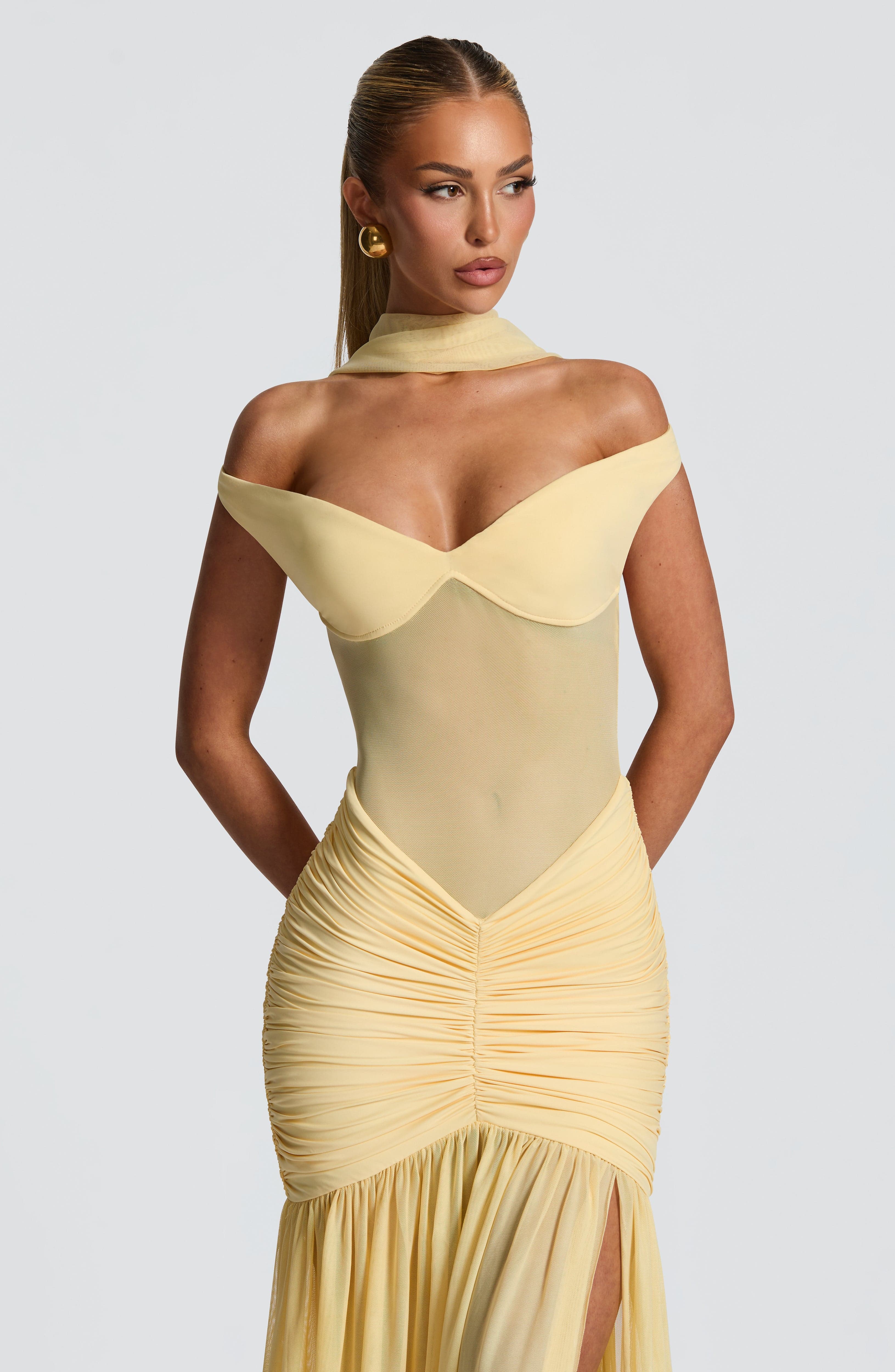 Alya | Maxi Dress Yellow