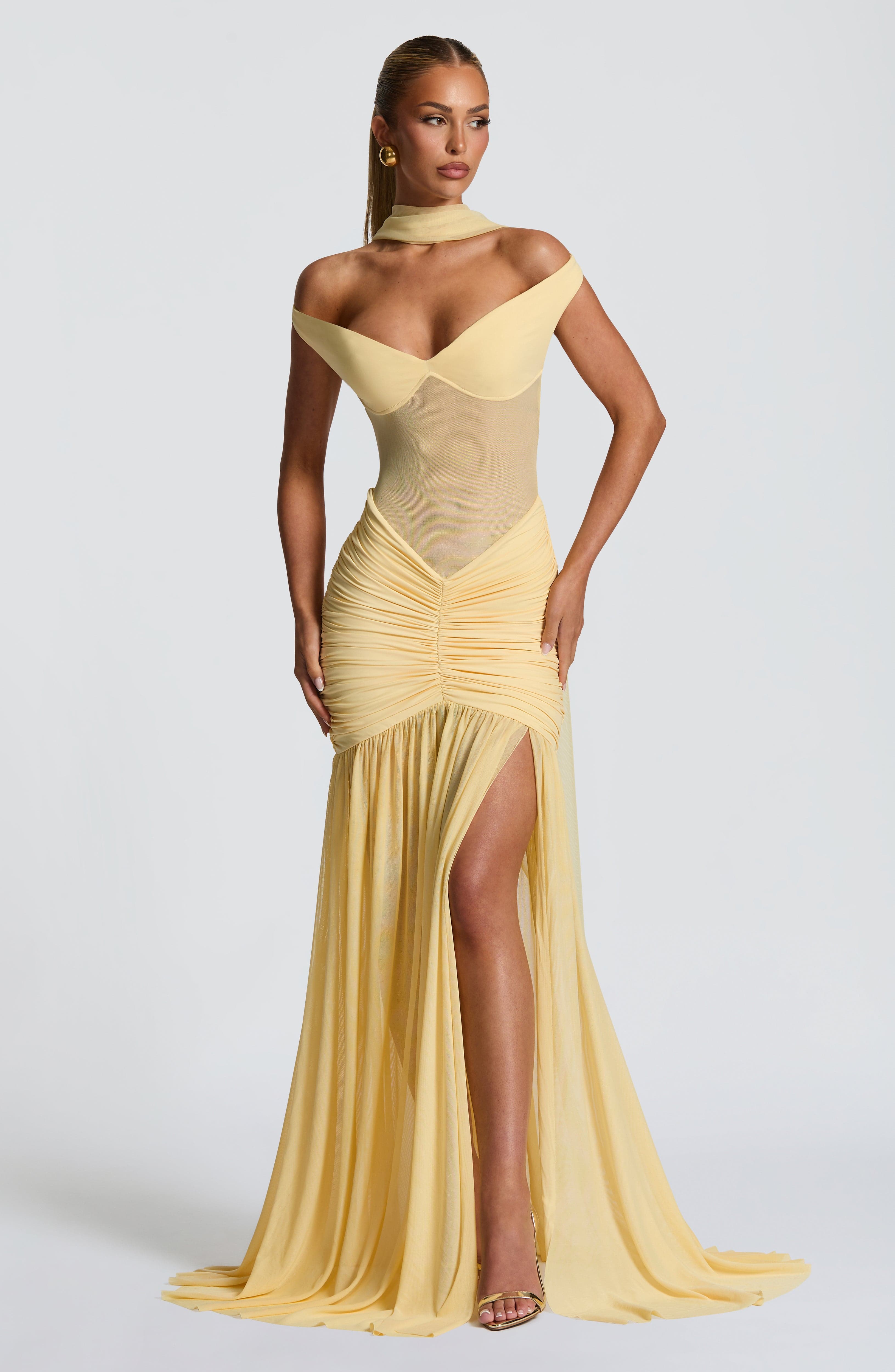 Alya | Maxi Dress Yellow