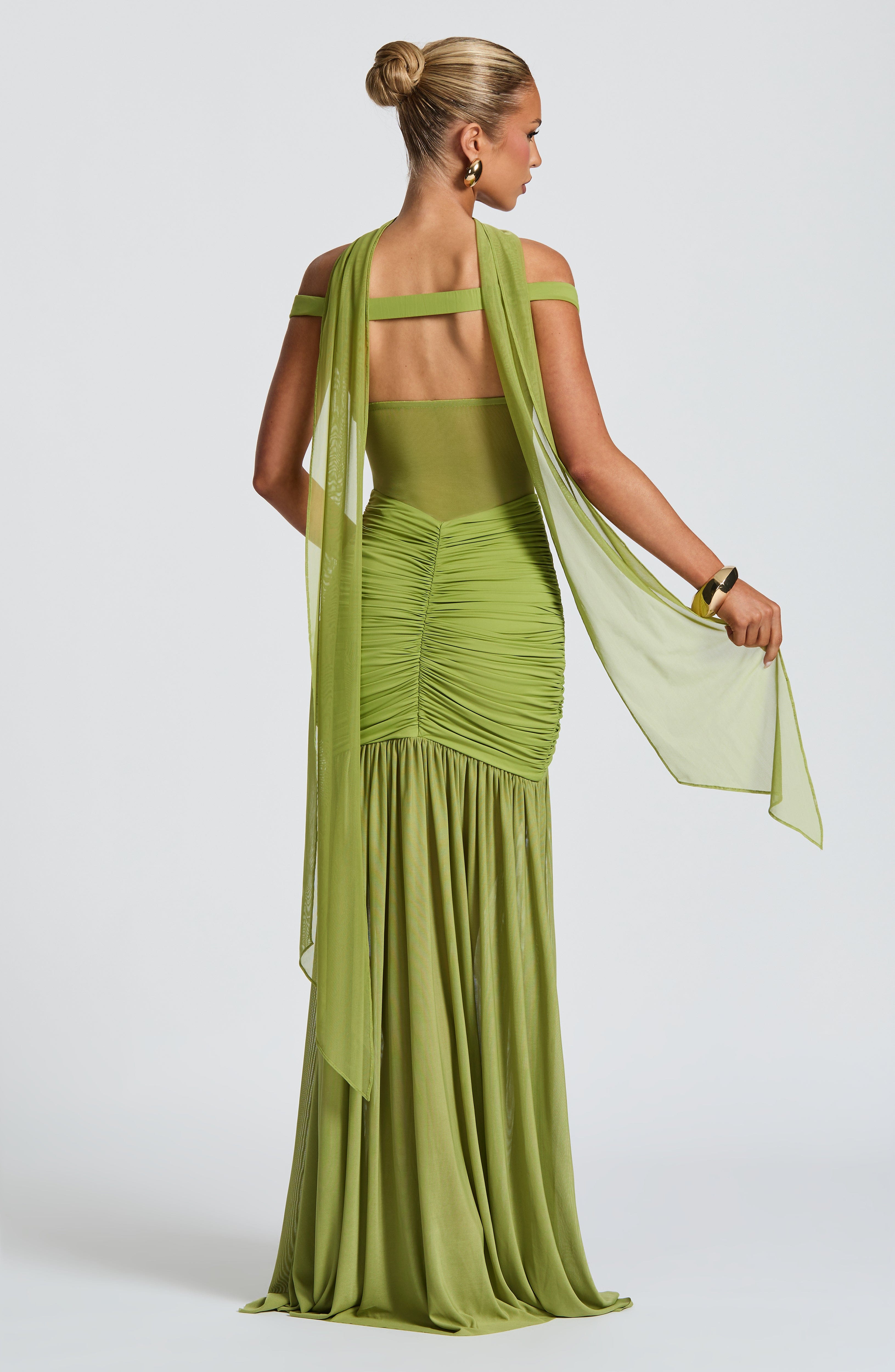 Alya | Maxi Dress Olive Green