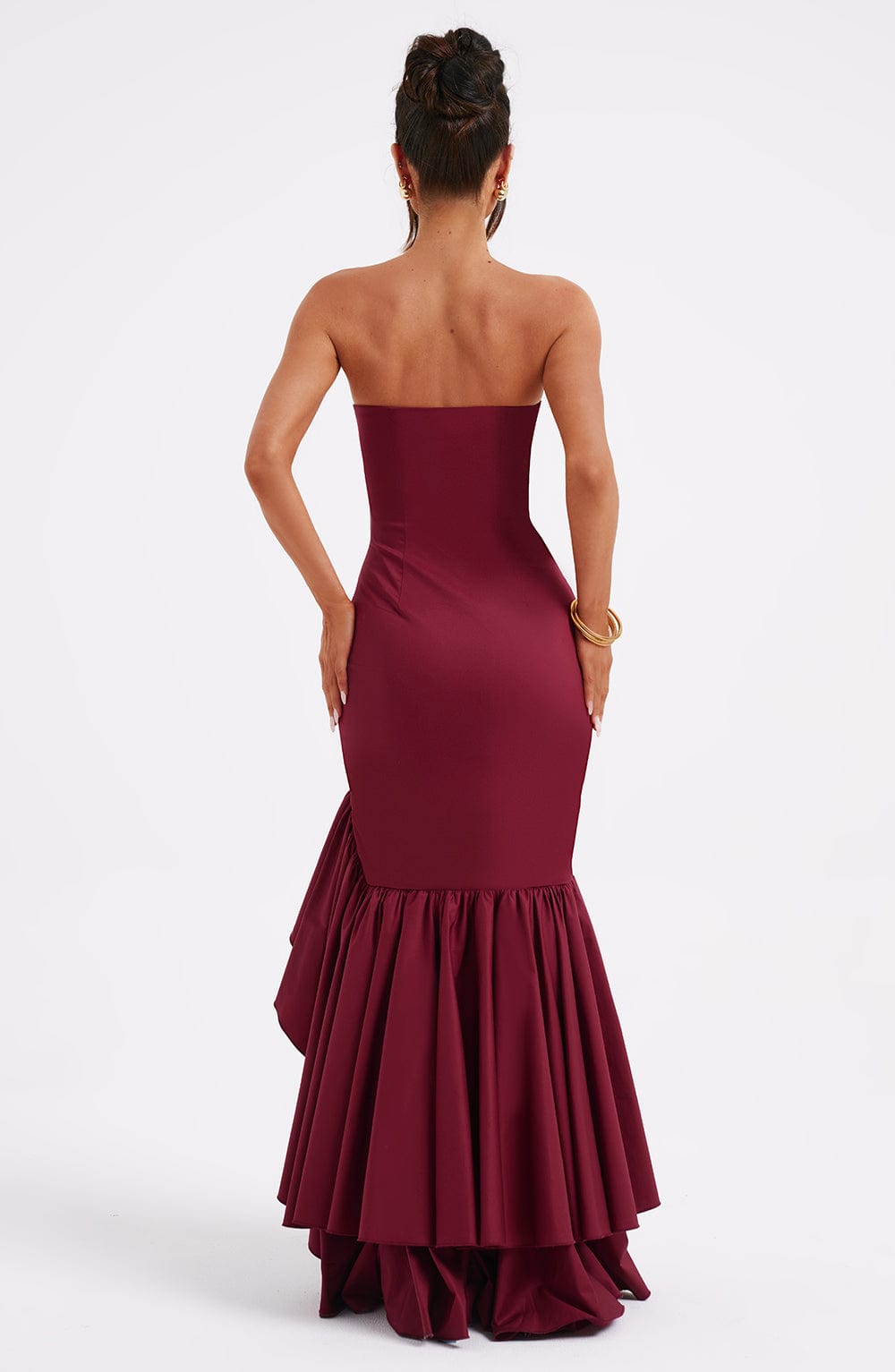 Angelina | Maxi Dress Wine Red