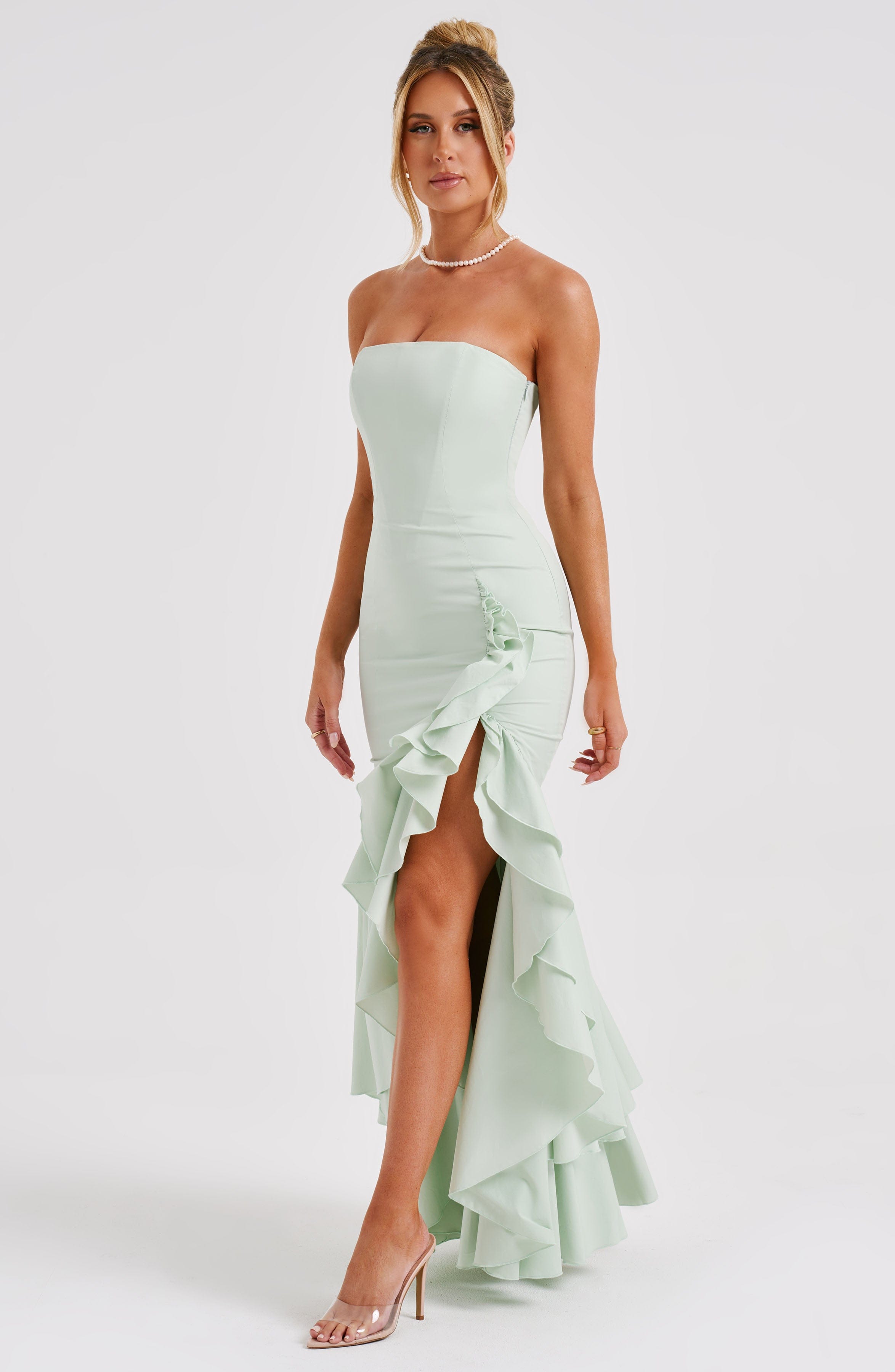 Angelina | Maxi Dress Light Green