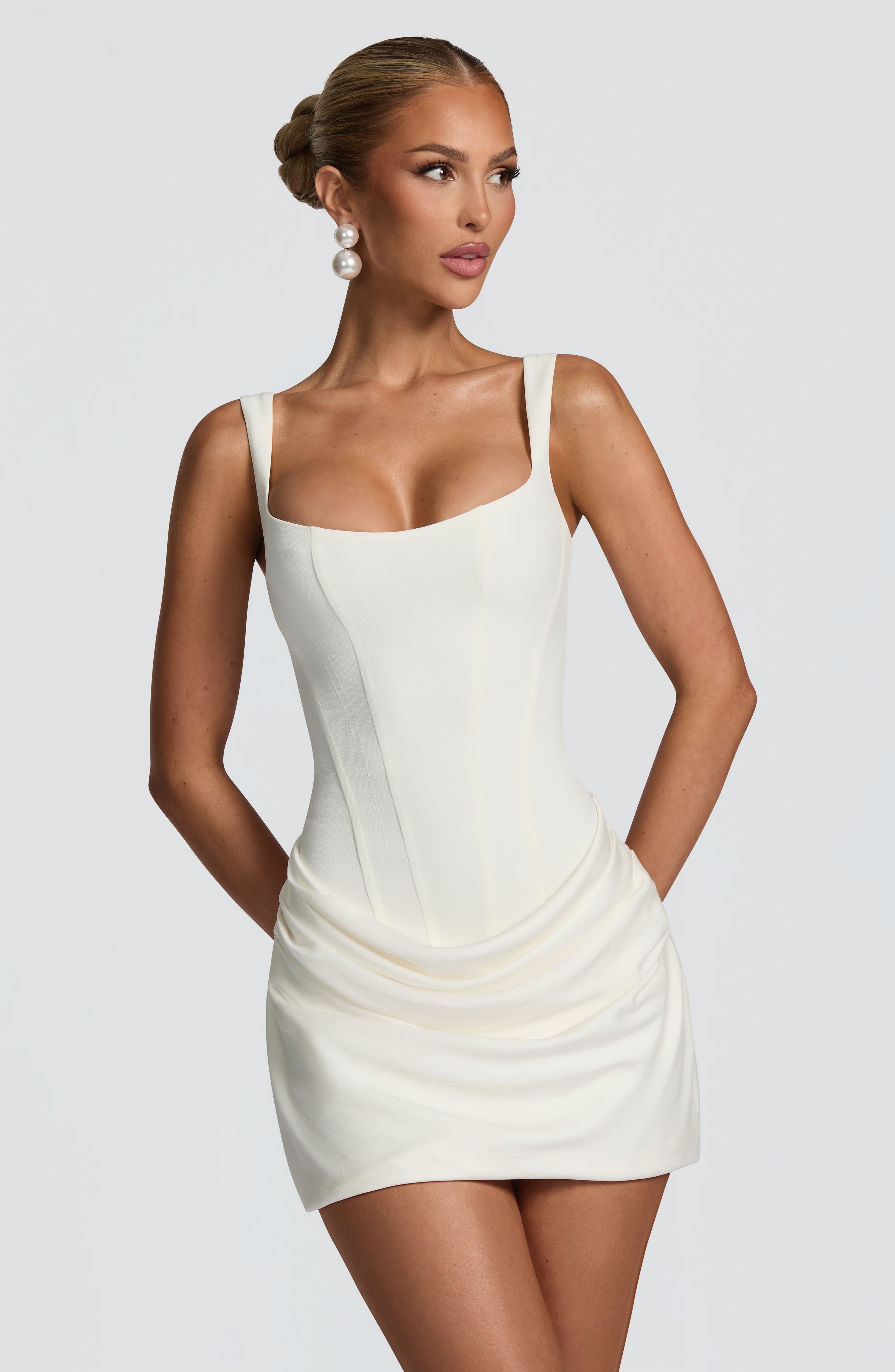 Cornelia | Mini Dress White