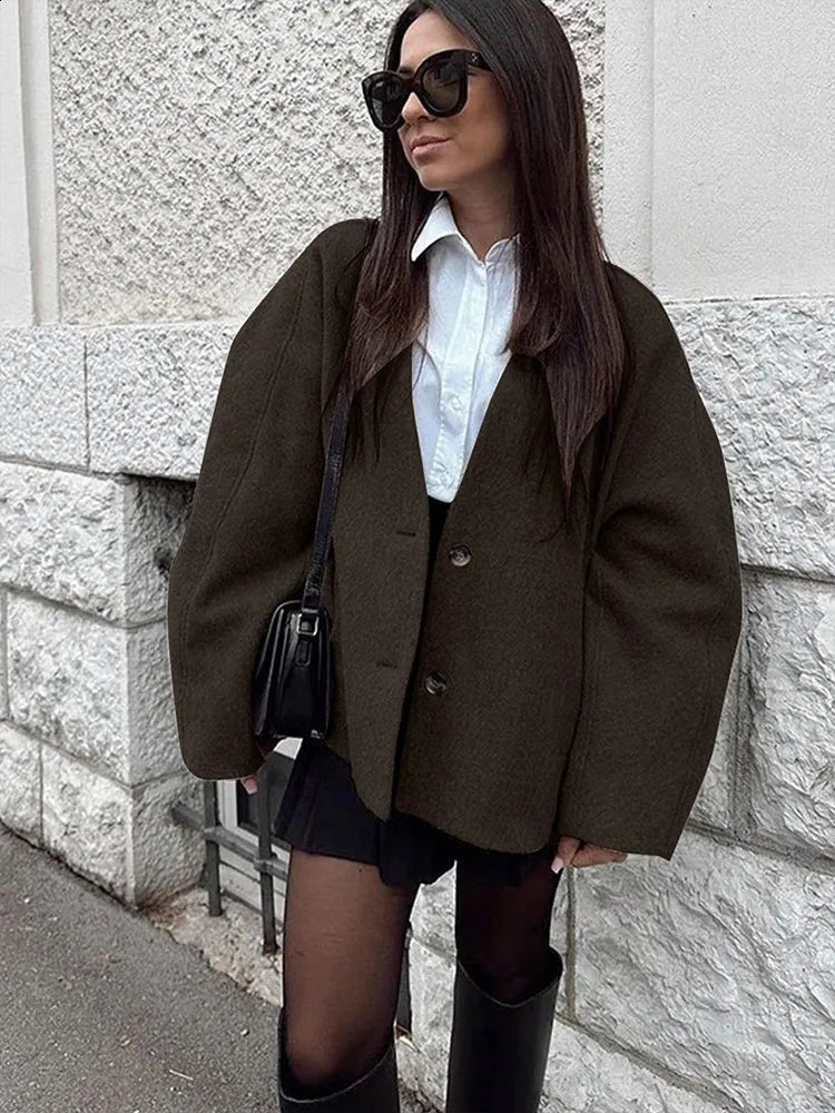 Macy | Oversized Cardigan Mocca