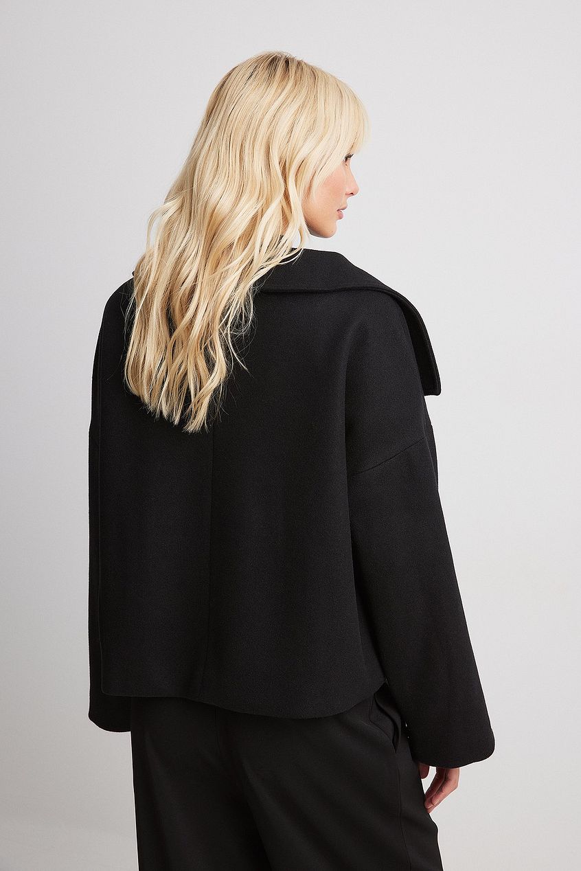 Gwen | Luxe Trench Coat Black