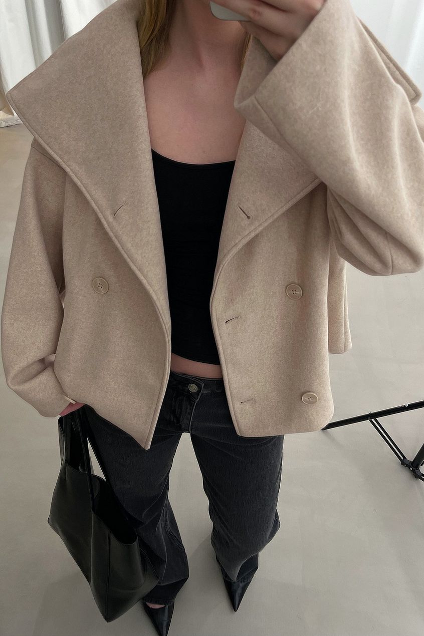 Gwen | Luxe Trench Coat Beige