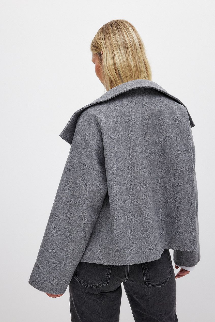 Gwen | Luxe Trench Coat Grey