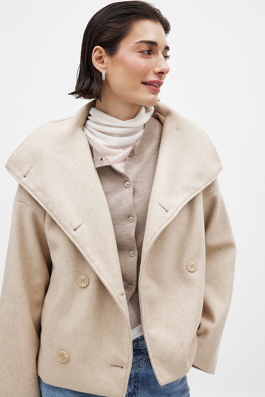 Gwen | Luxe Trench Coat Beige