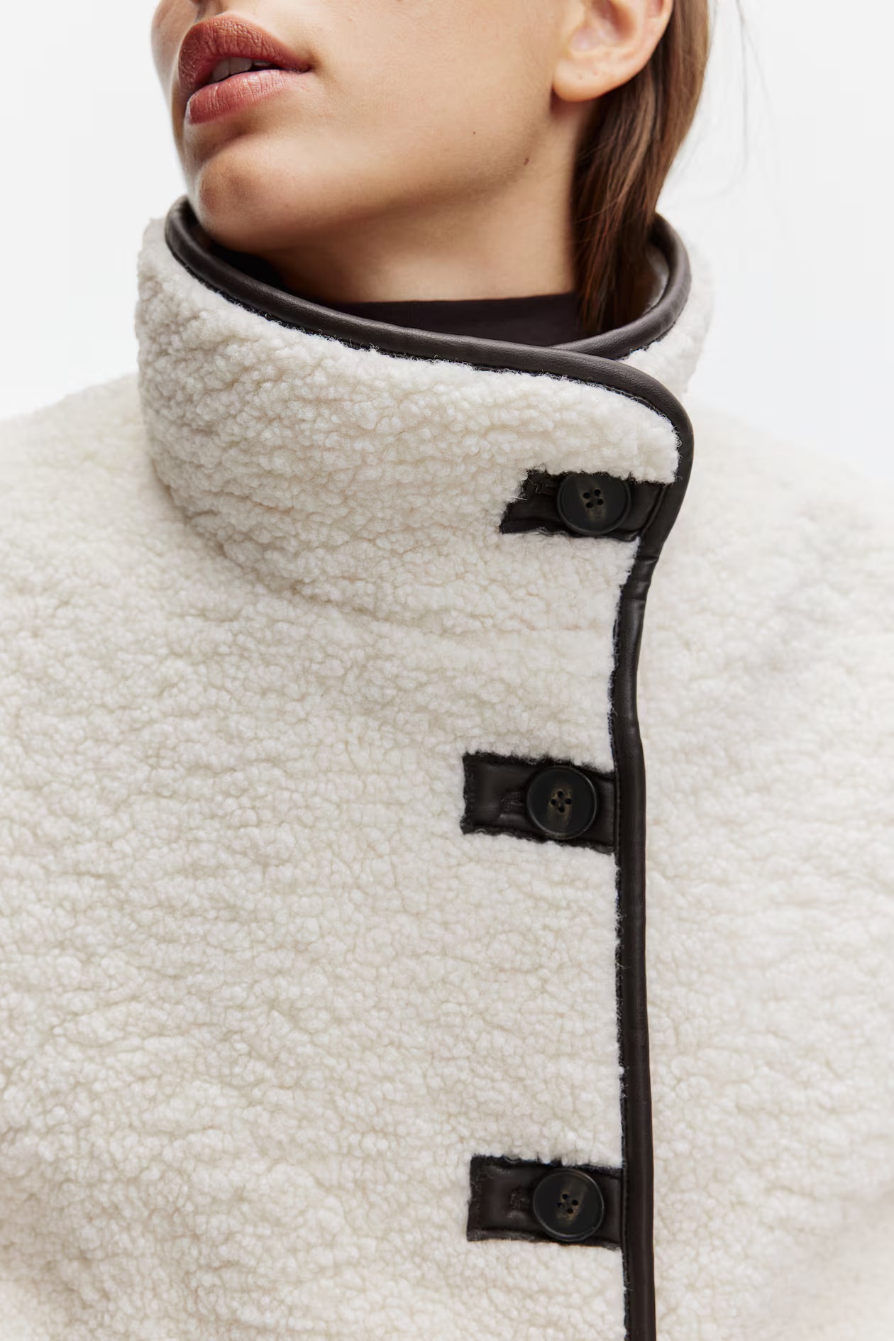 Alice | Teddy Jacket White
