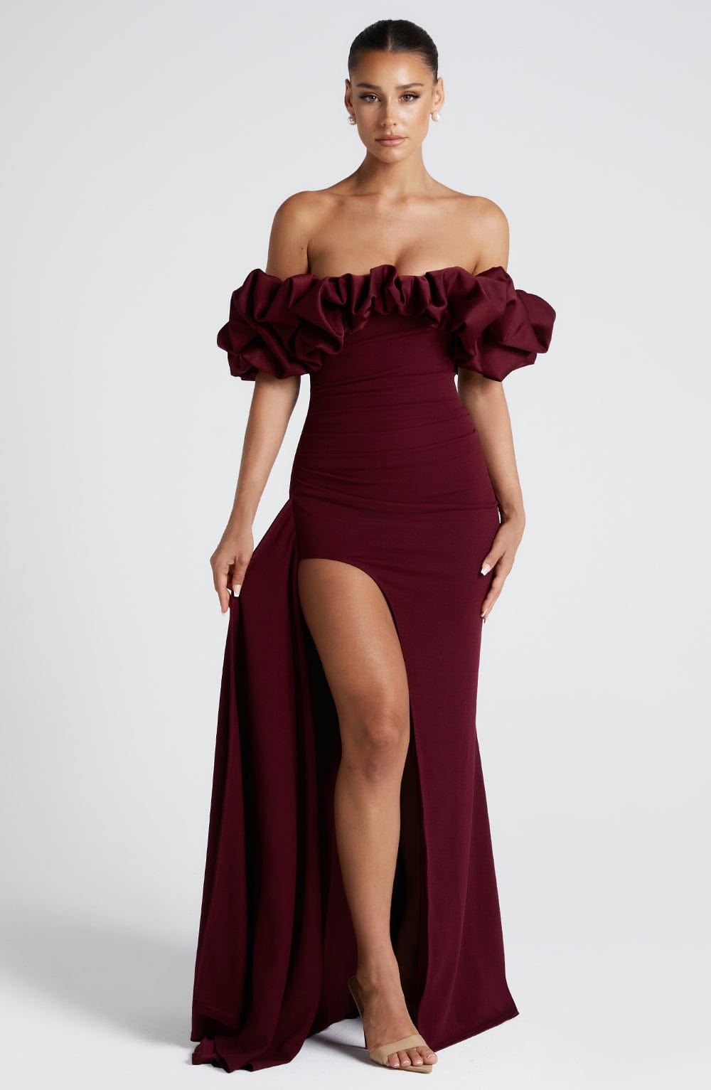 Elsa | Maxi Dress Wine Red