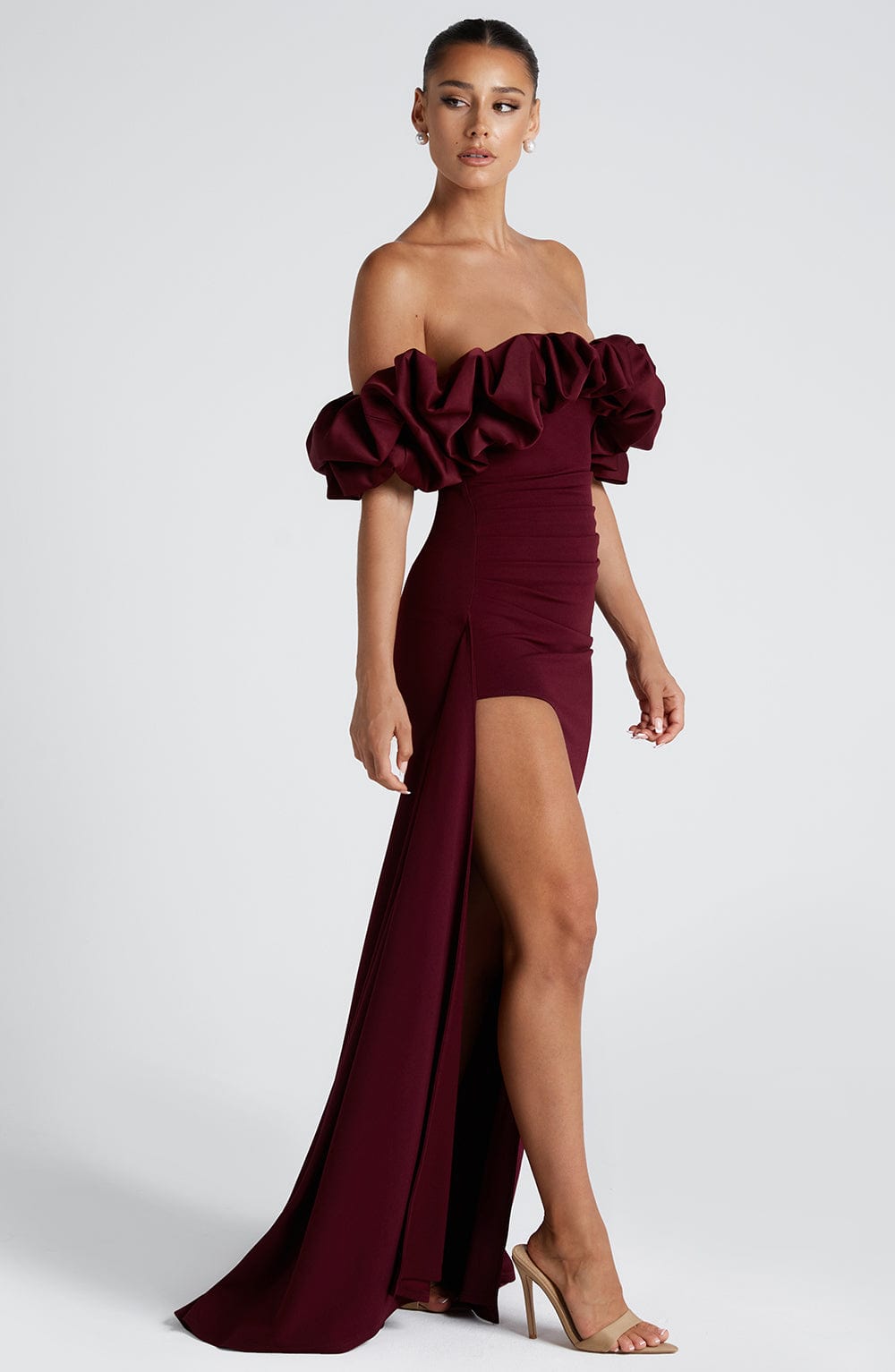 Elsa | Maxi Dress Wine Red