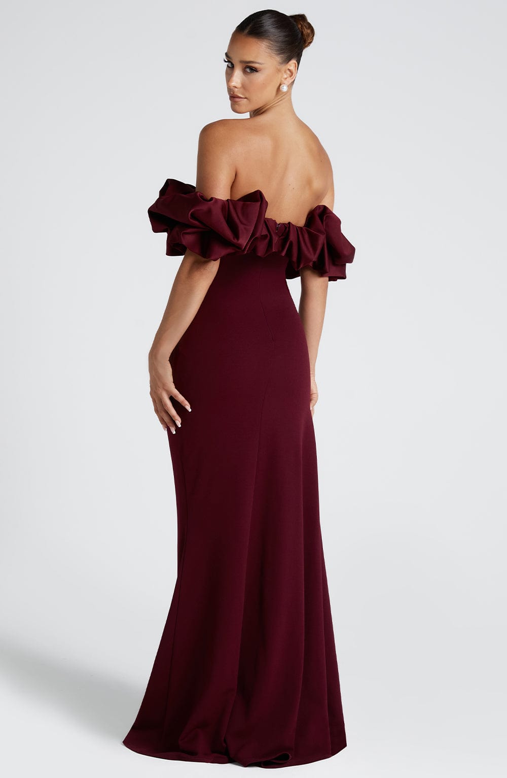 Elsa | Maxi Dress Wine Red