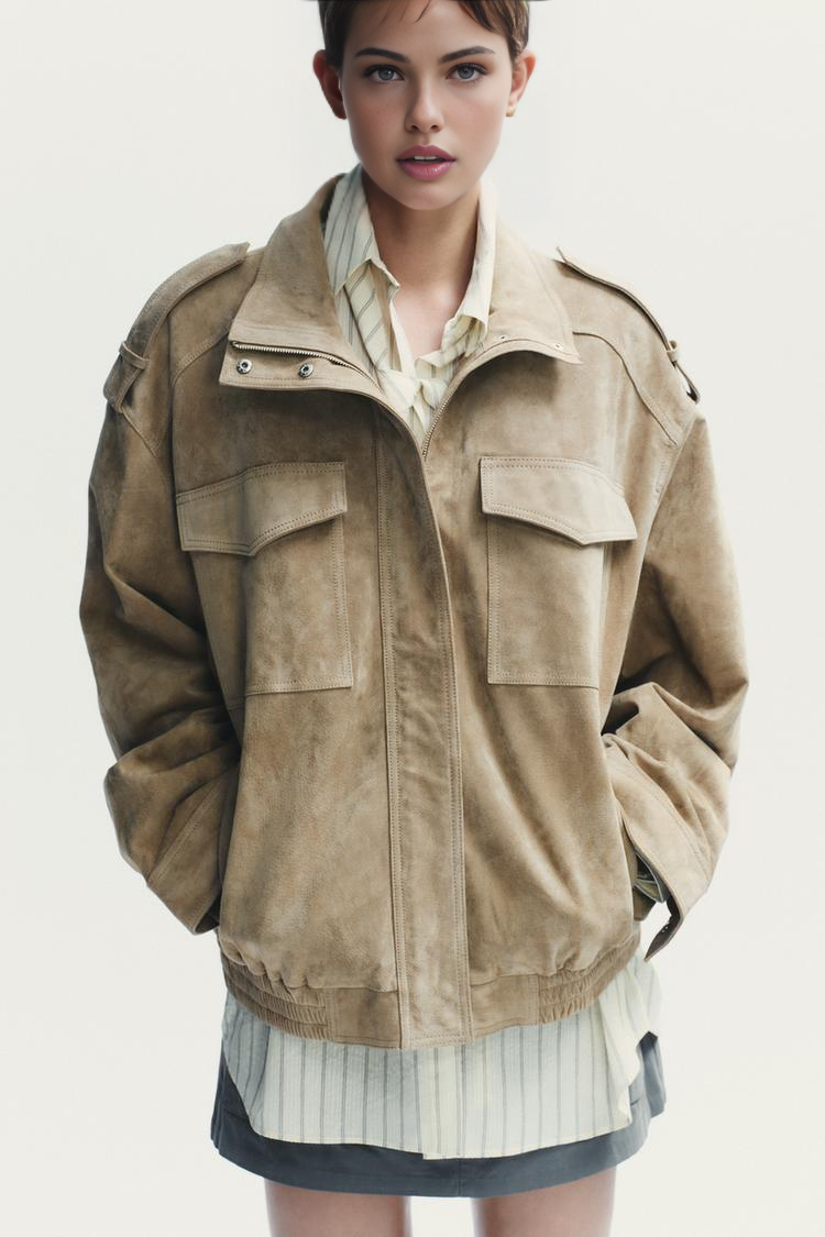 Isla | Suede Jacket