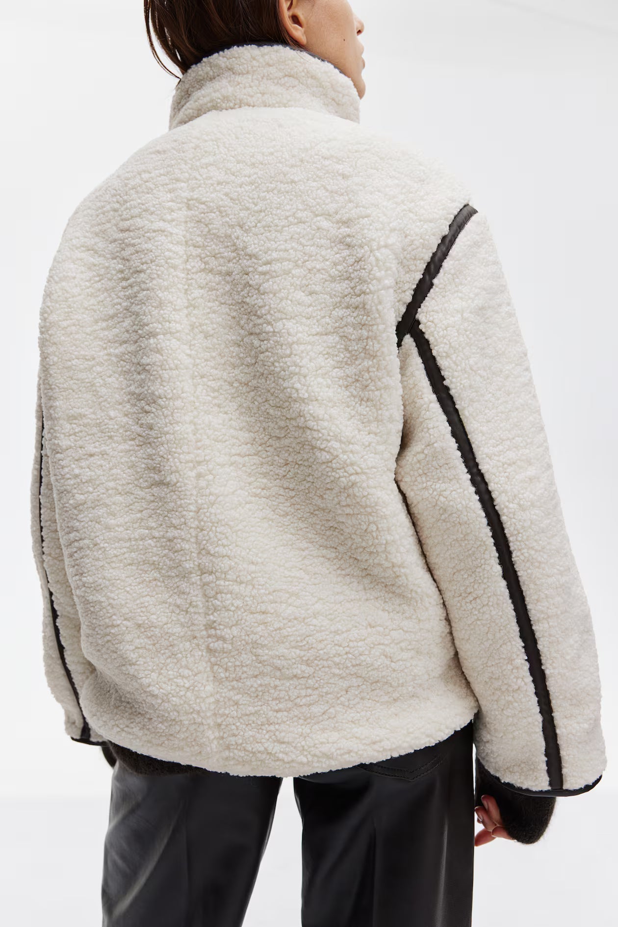 Alice | Teddy Jacket White