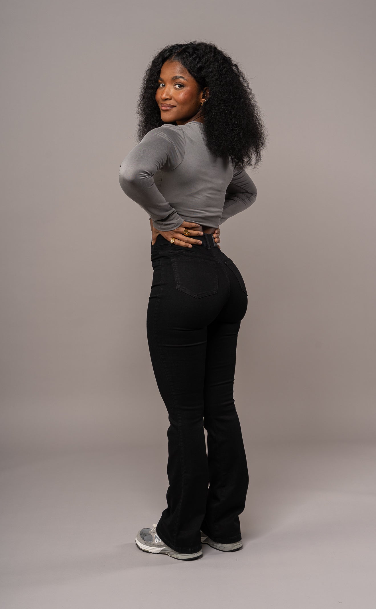 Phaedra | Curve Love Jeans Black