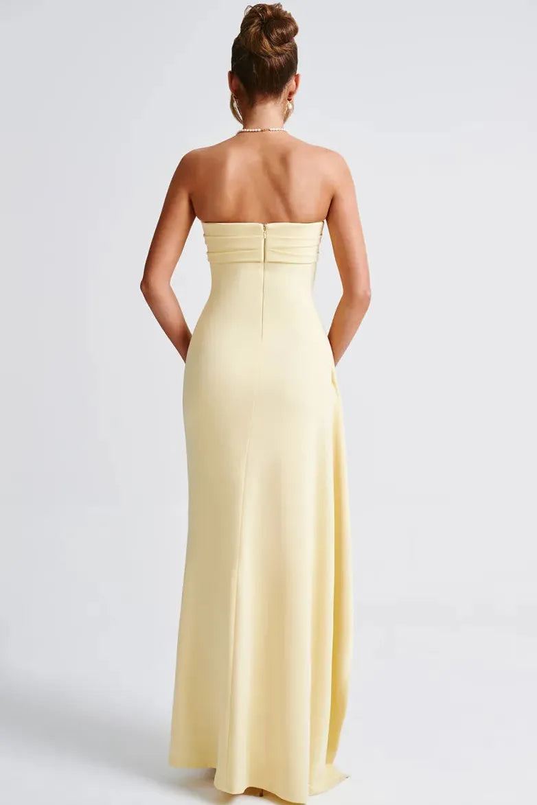 Melissa - Maxi Dress - Lemon