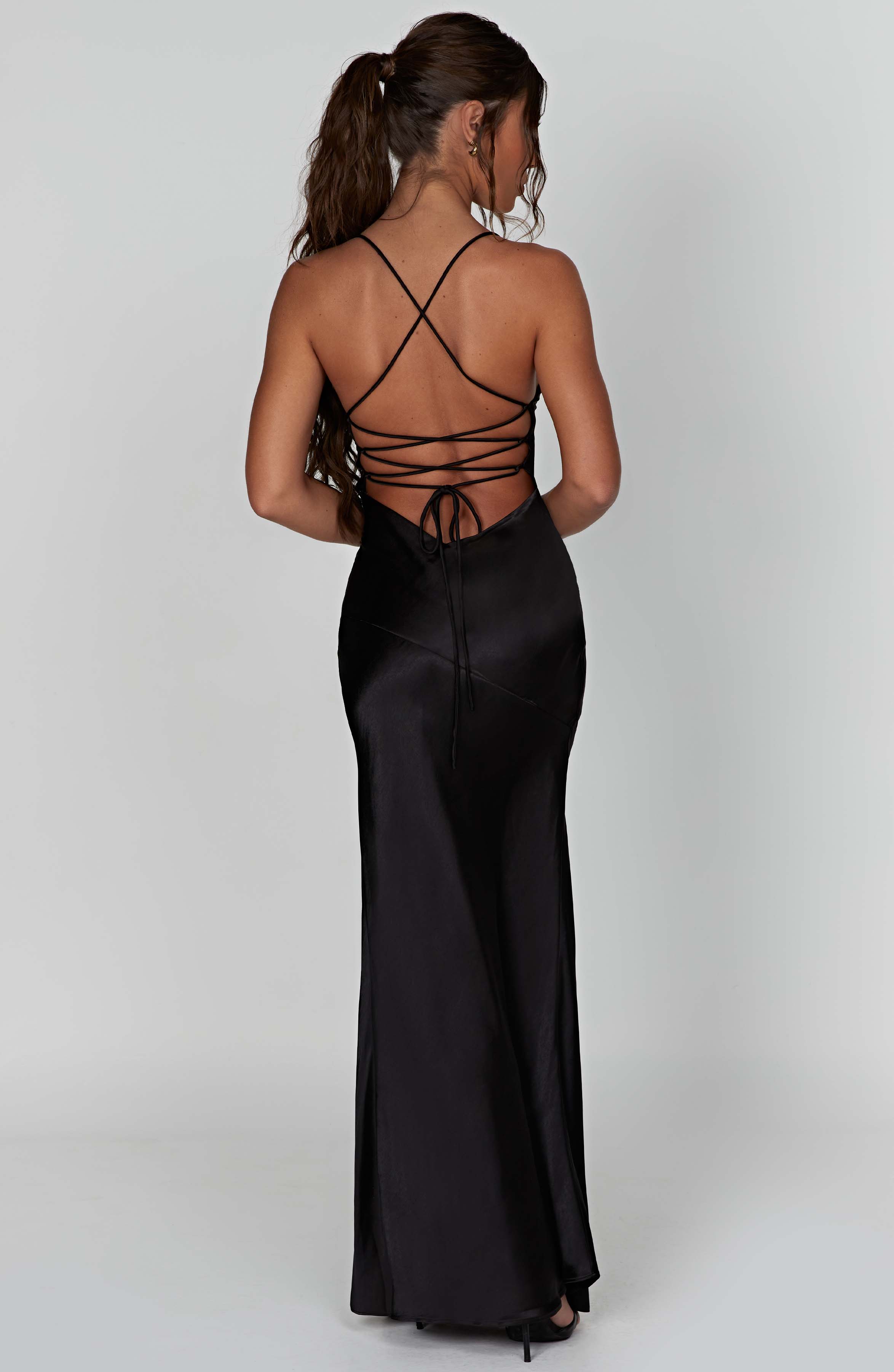 Belle | Elegant Maxi Dress Black