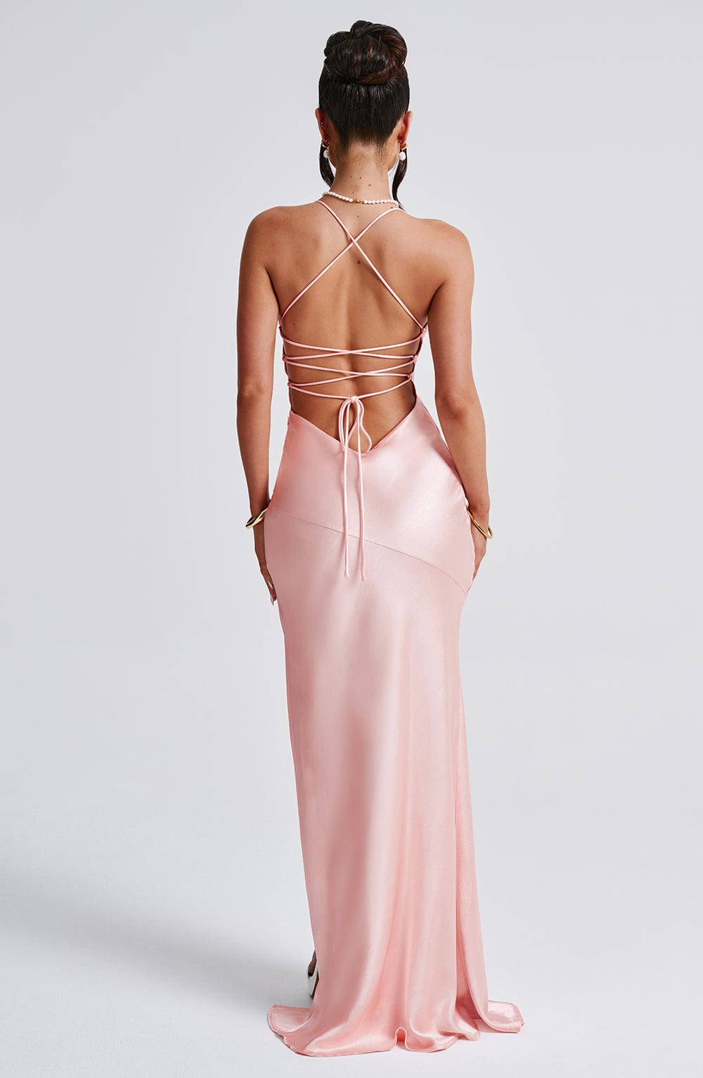 Belle | Elegant Maxi Dress Pink