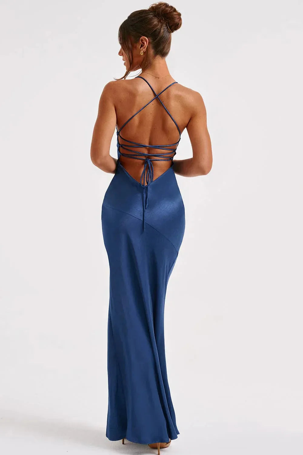 Alexia - Satin Maxi Dress