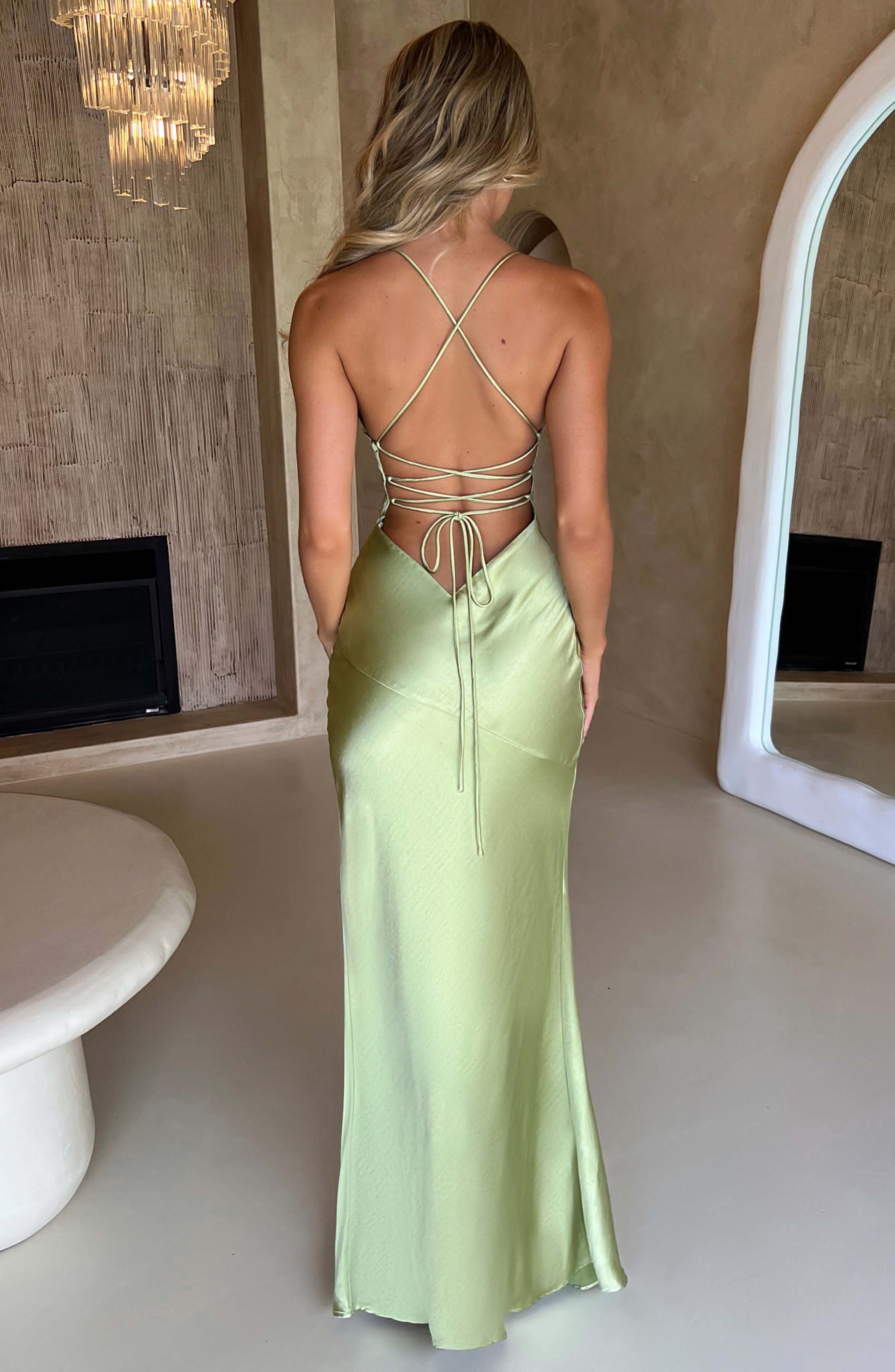 Belle | Elegant Maxi Dress Mint