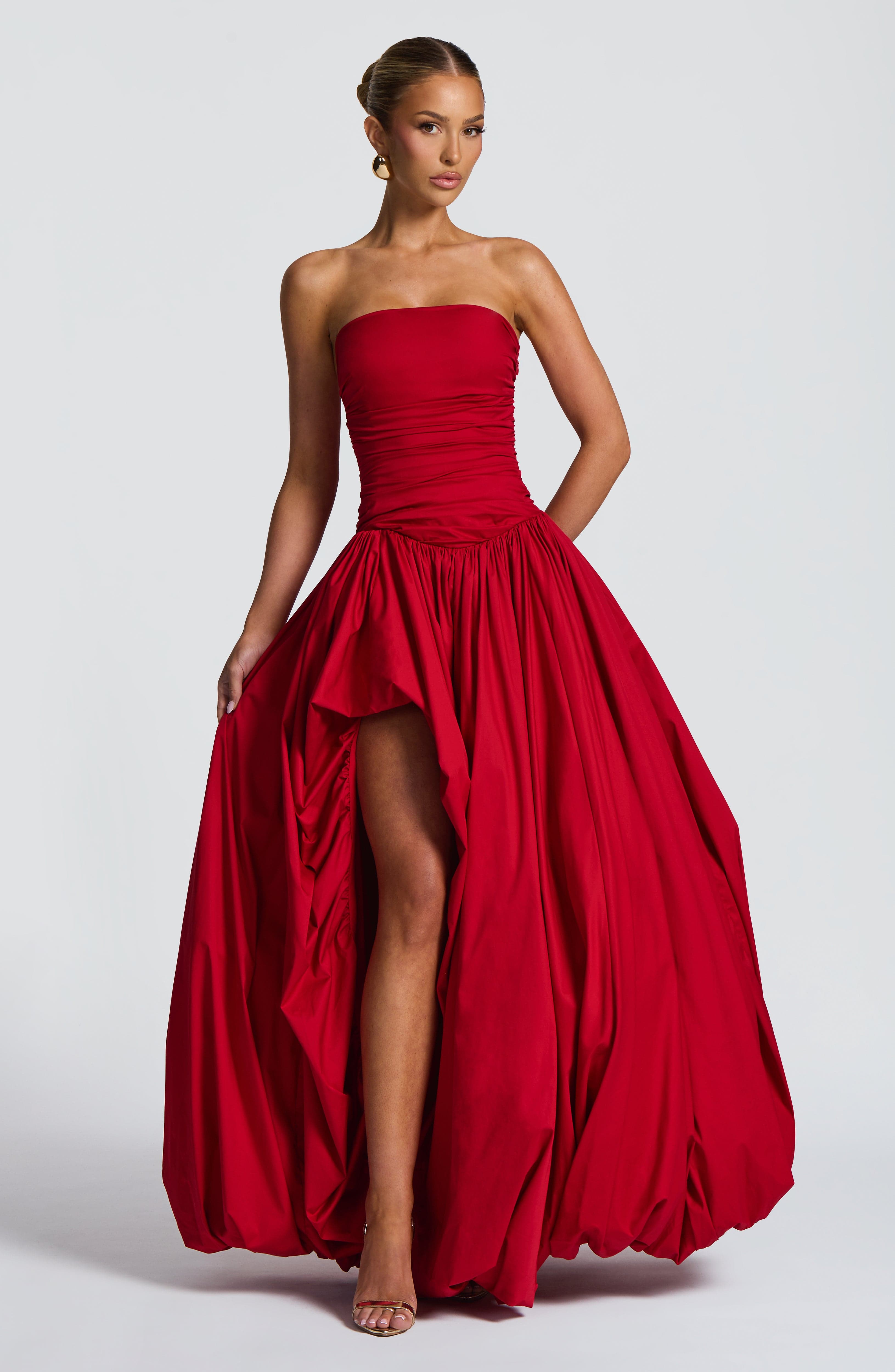 Jilliana | Maxi Dress Red
