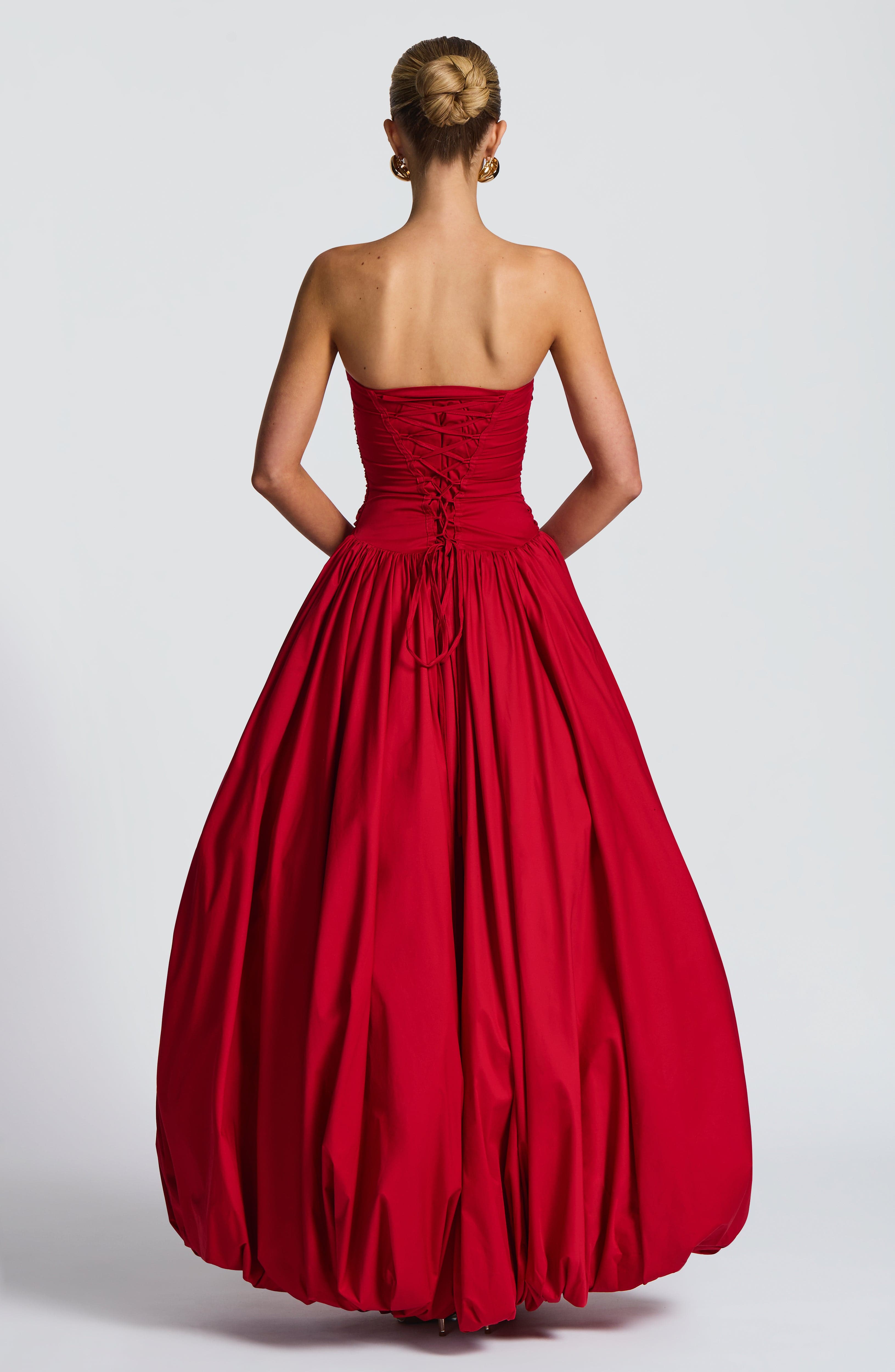 Jilliana | Maxi Dress Red