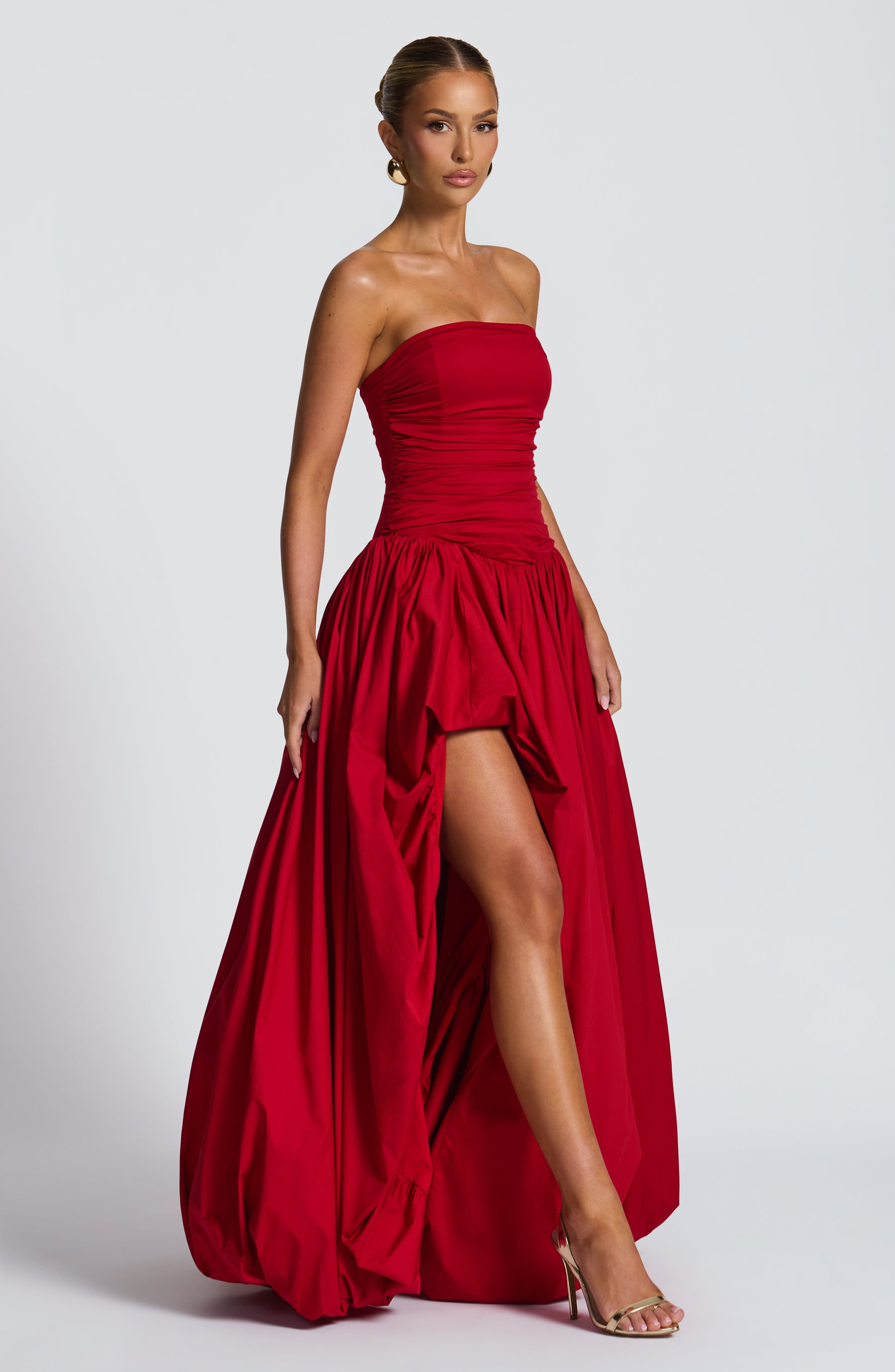 Jilliana | Maxi Dress Red