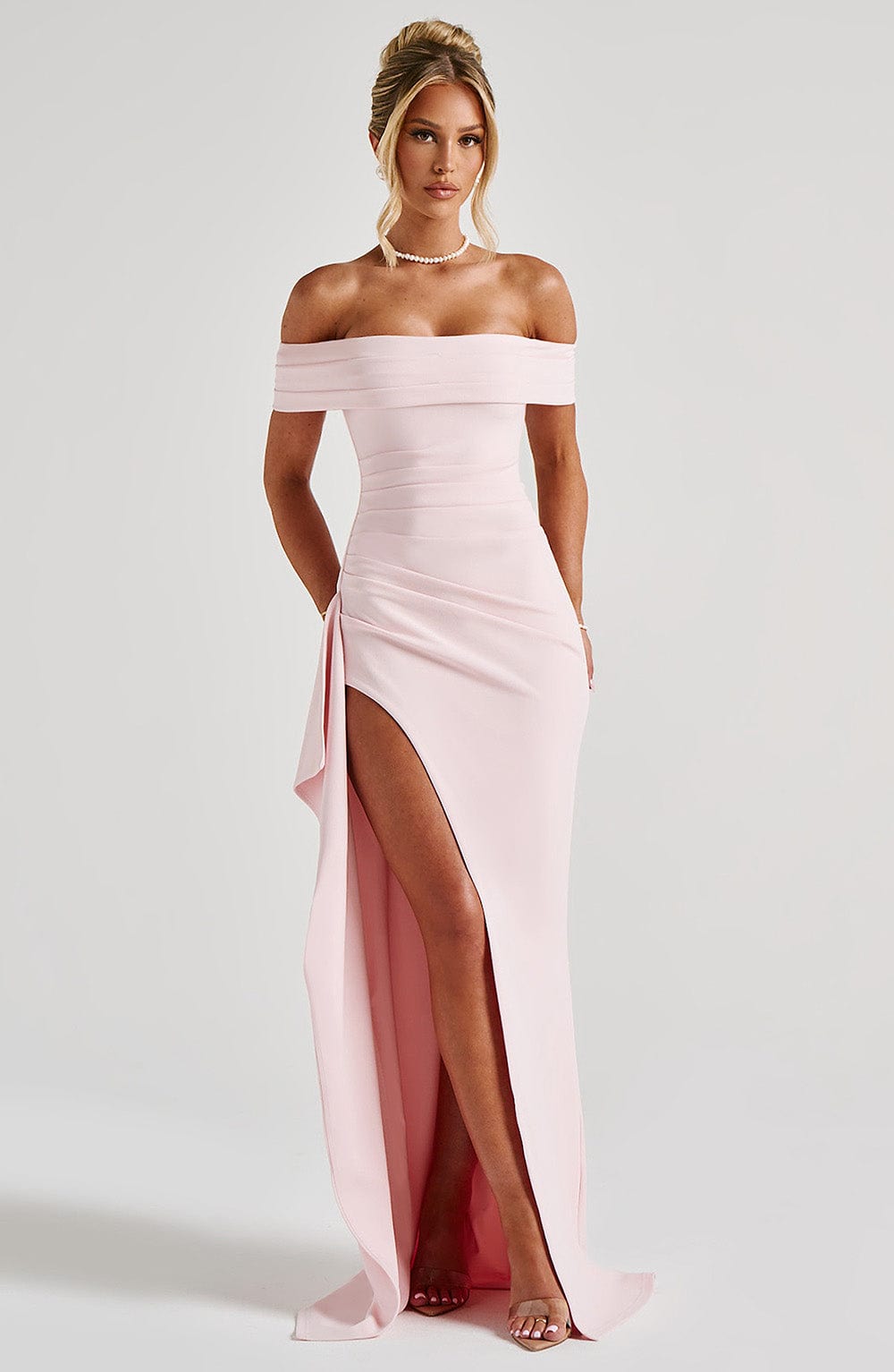 Amoura | Off-Shoulder Maxi Dress