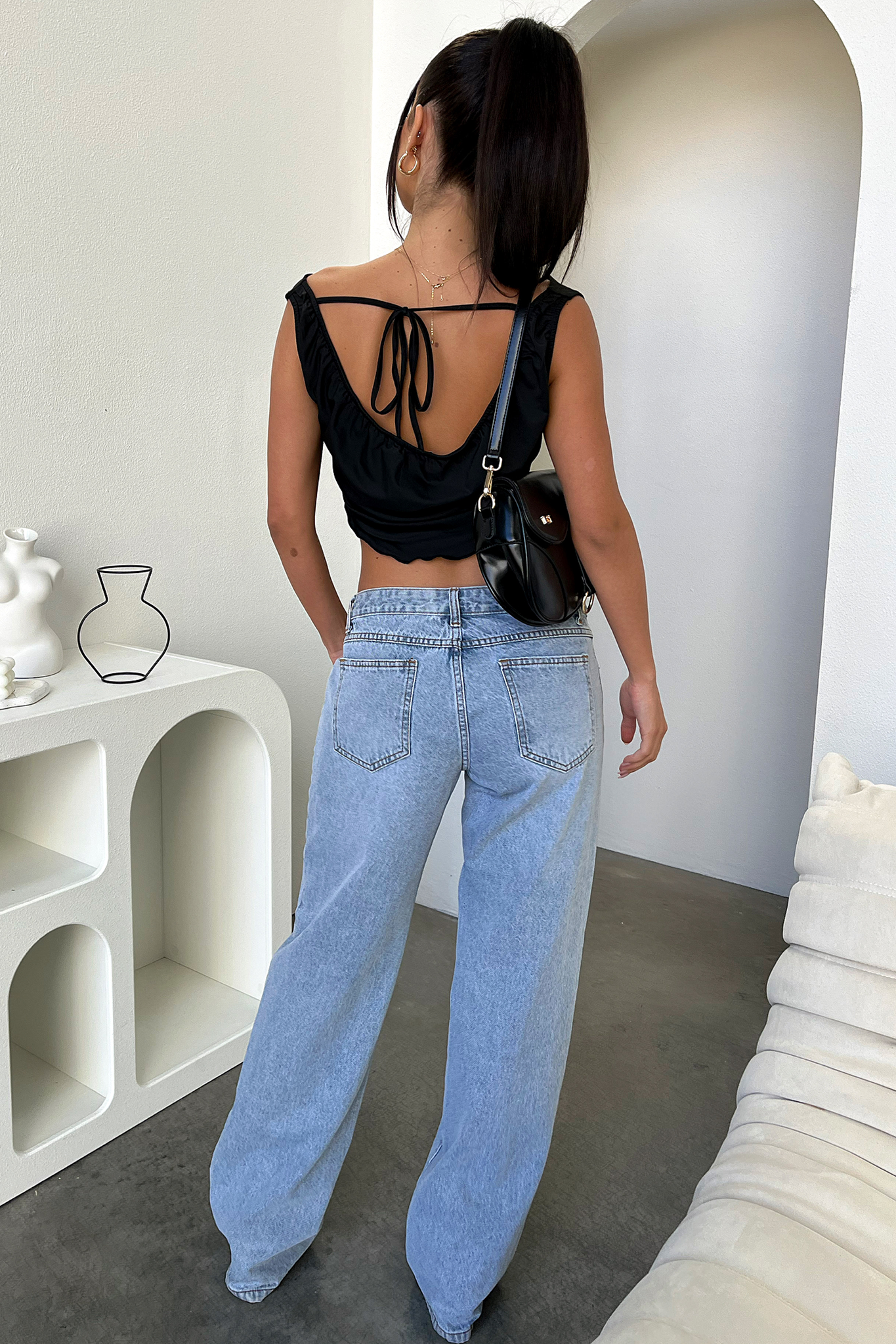 Harper | Low Rise Jeans Light Blue