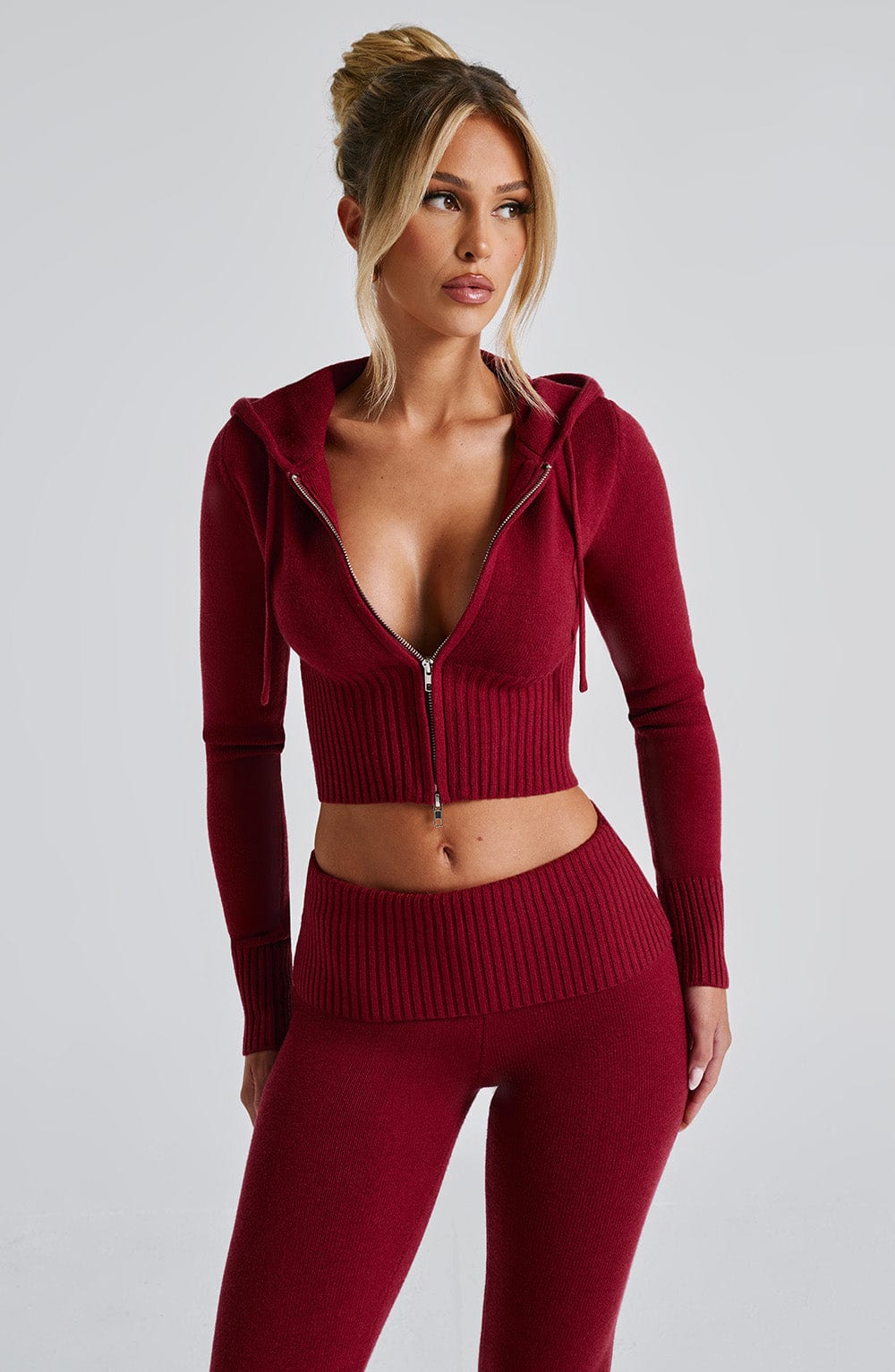 Evie | Lounge Set Wine Red