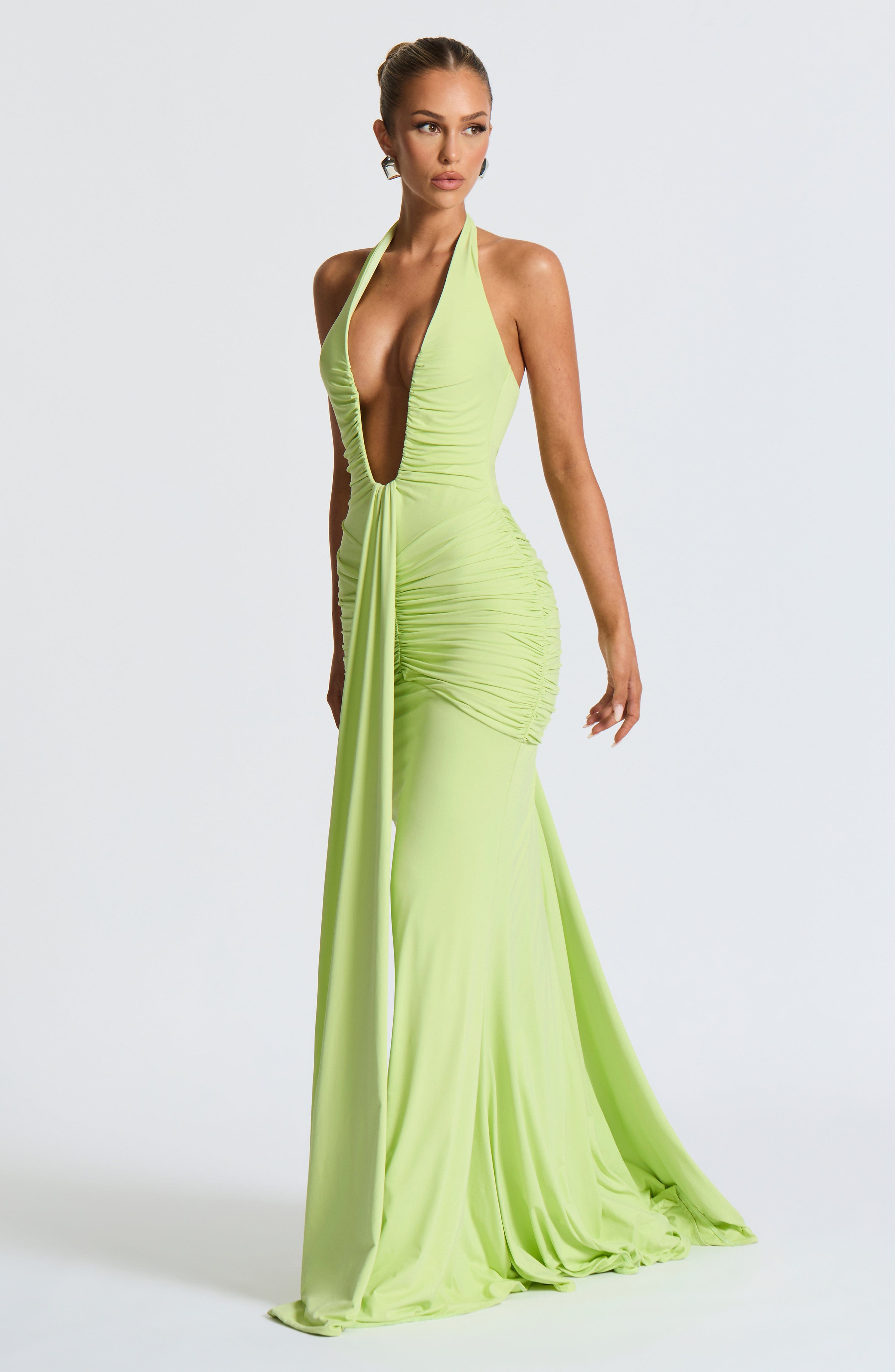 Alessia | Halter Maxi Dress
