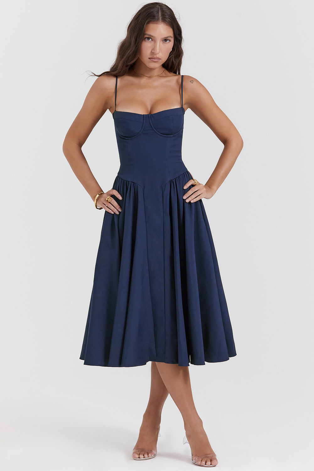 Valentina | Corset Midi Dres