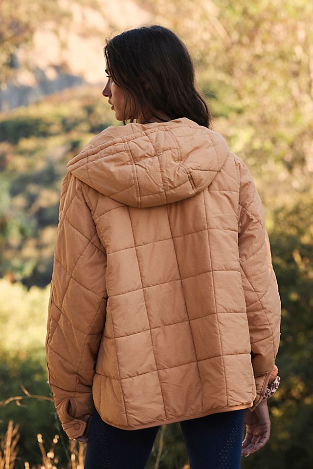 Anora | Pullover Puffer Camel