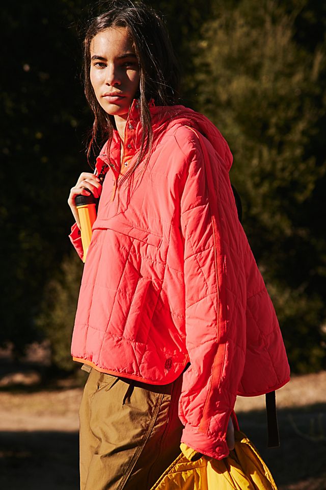 Anora | Pullover Puffer Rust Brown