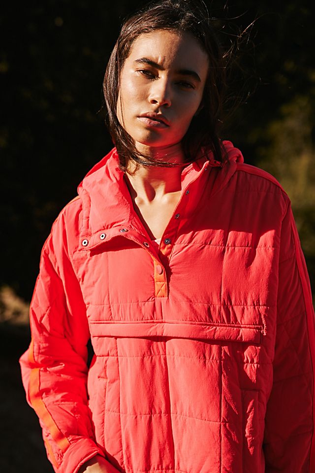 Anora | Pullover Puffer Rust Brown