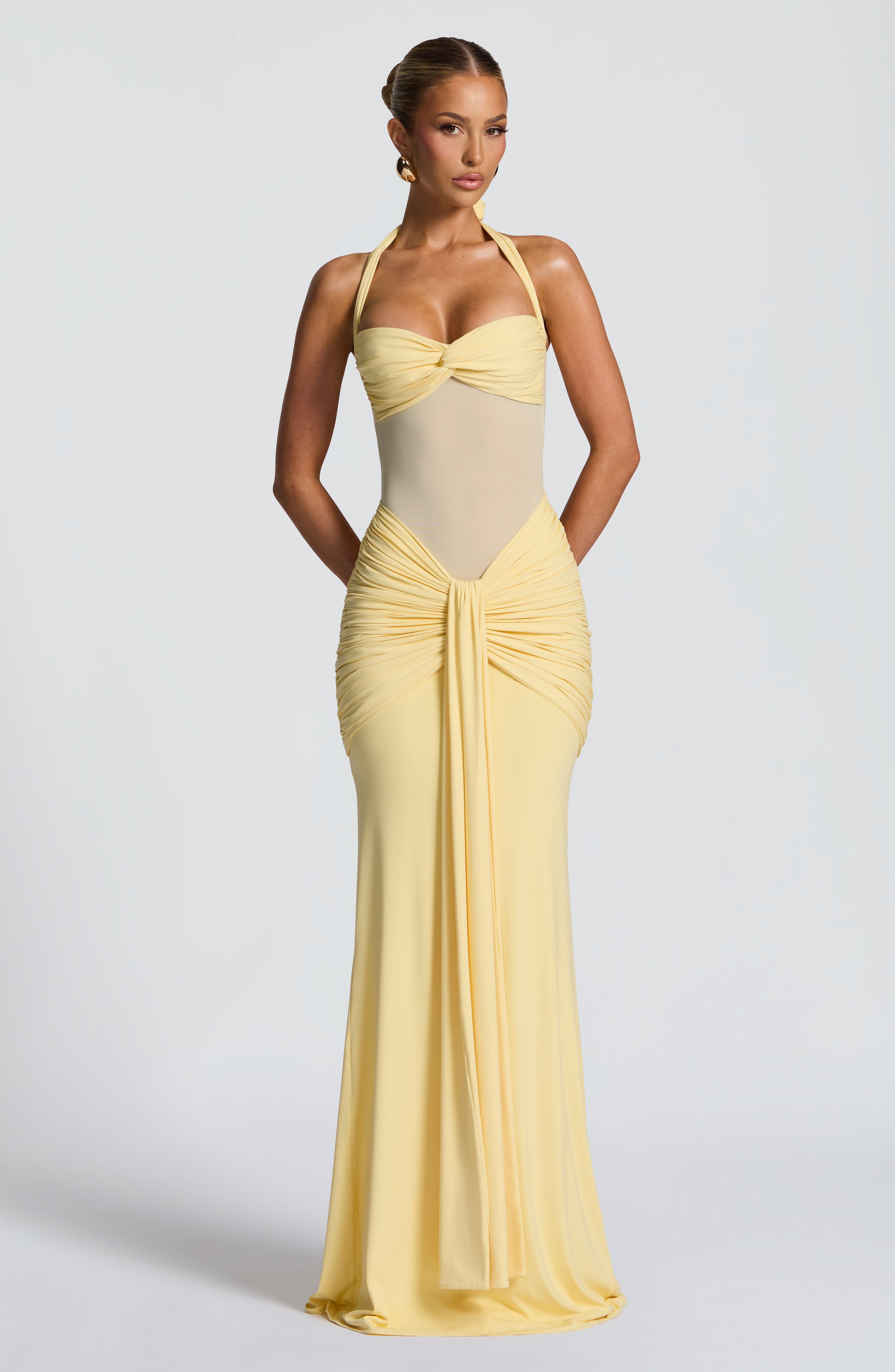 Aurea | Halter Maxi Dress