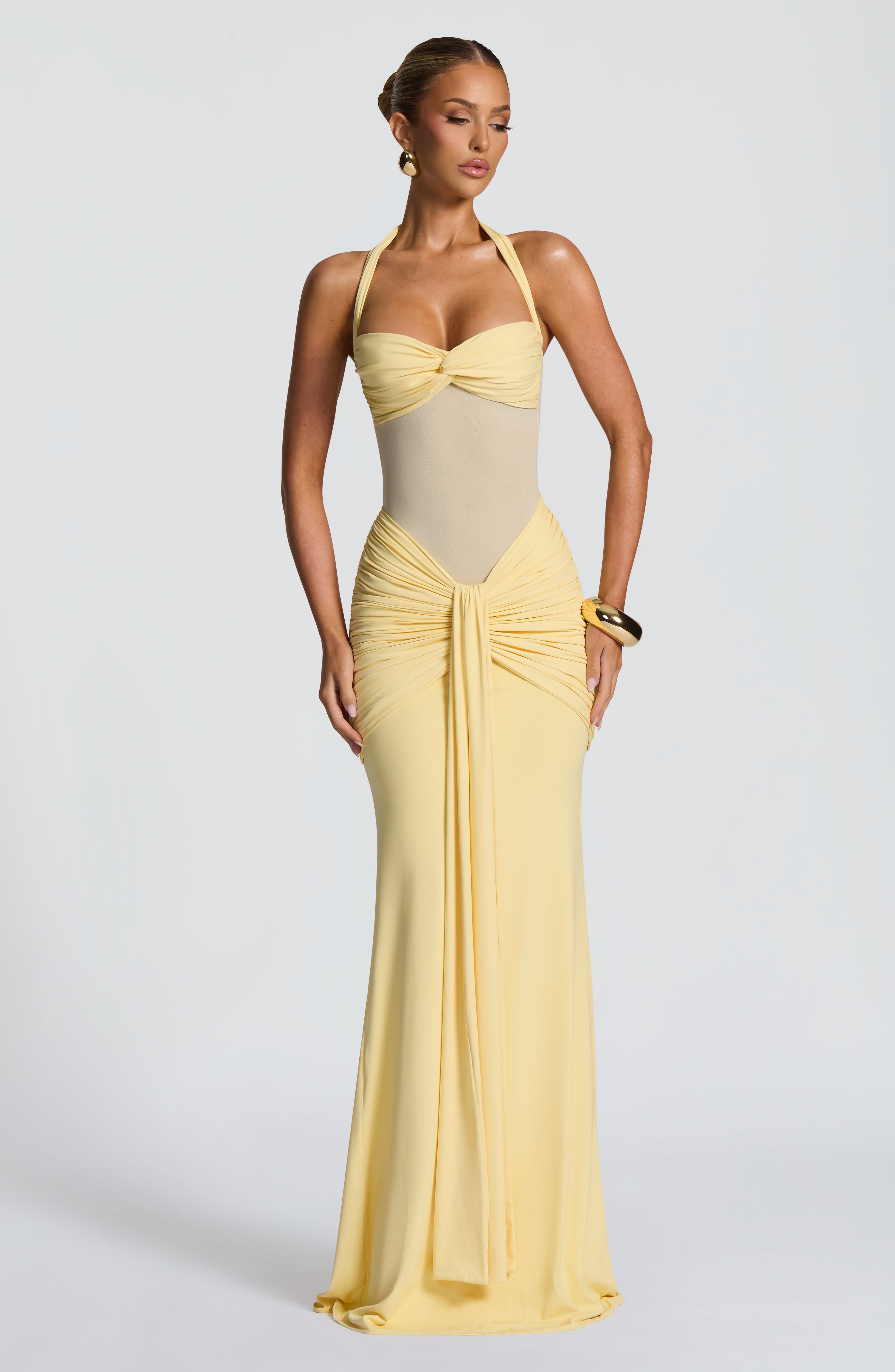 Aurea | Halter Maxi Dress
