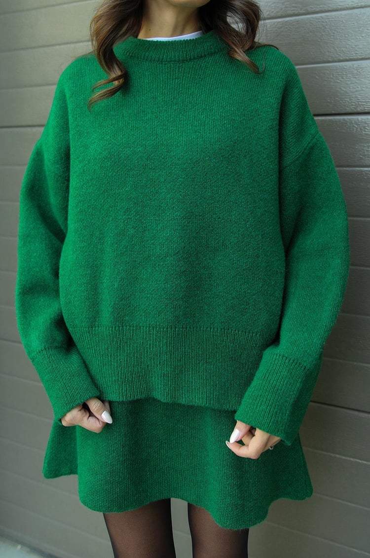 Anora | Cozy Two-Piece Set Green