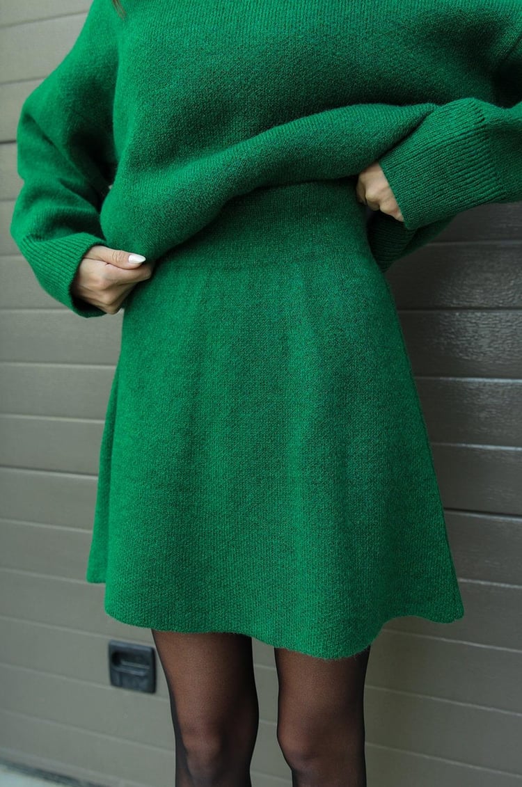 Anora | Cozy Two-Piece Set Green